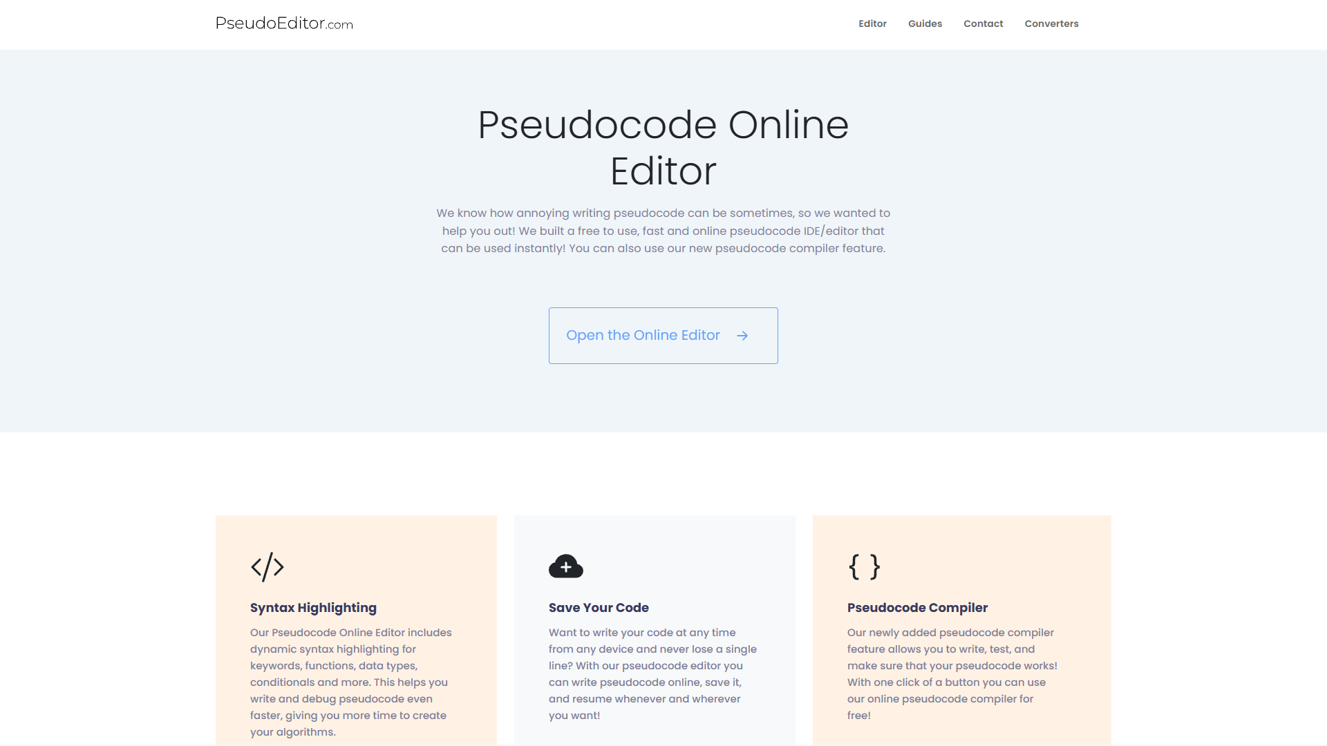 Screenshot for PseudoEditor