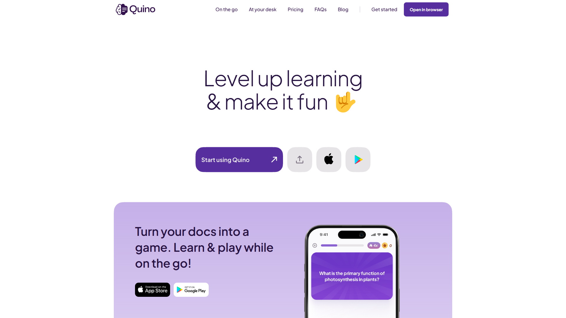 Screenshot for Quino