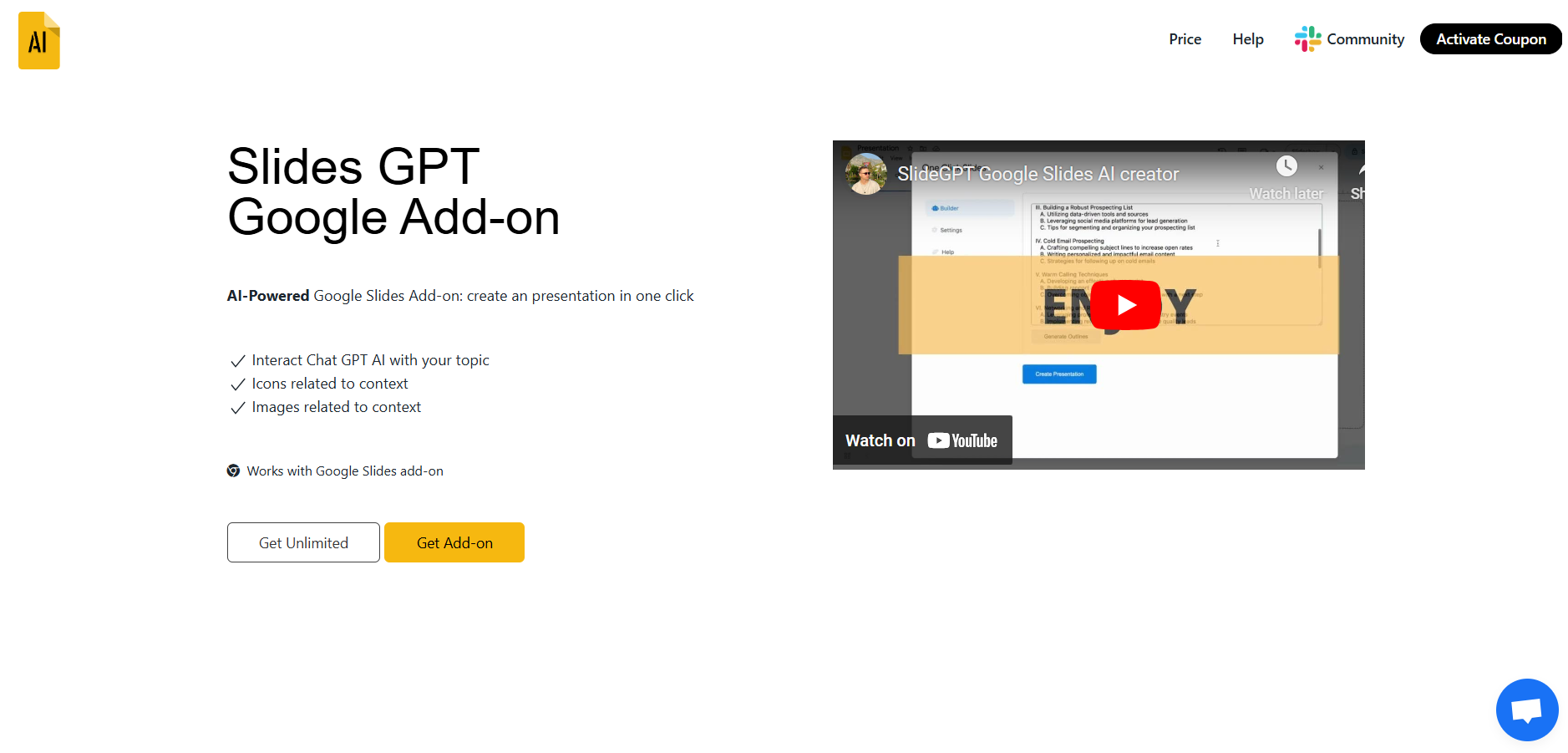 Screenshot for SlideGPT