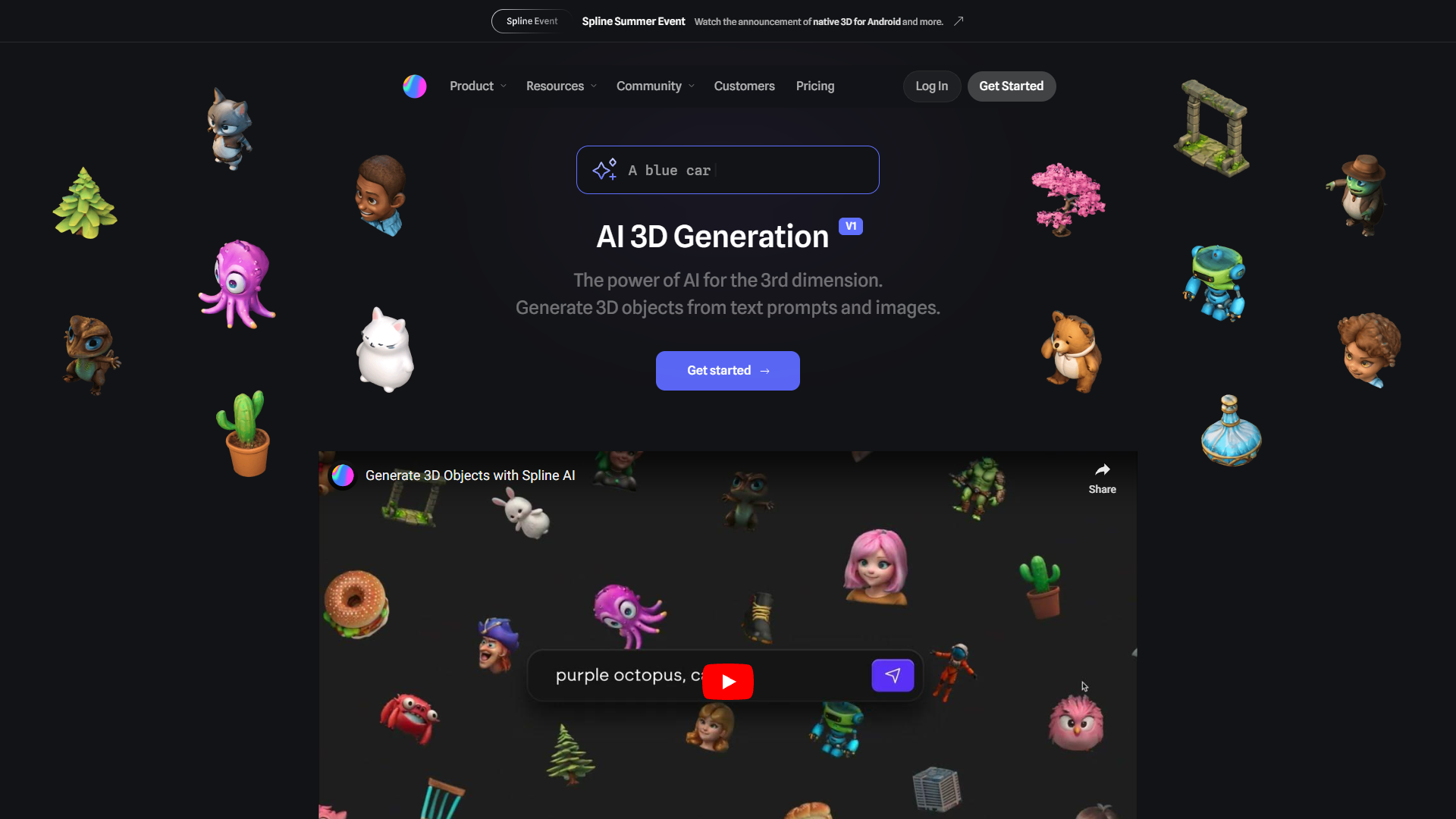 Screenshot for Spline AI