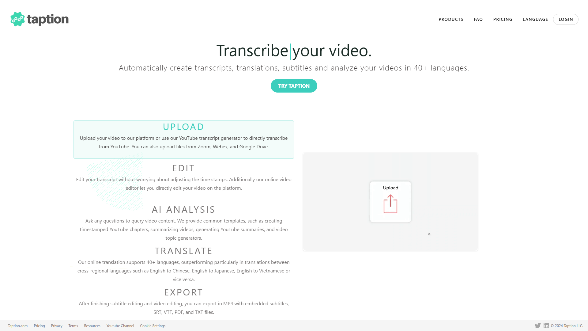 Screenshot for Taption