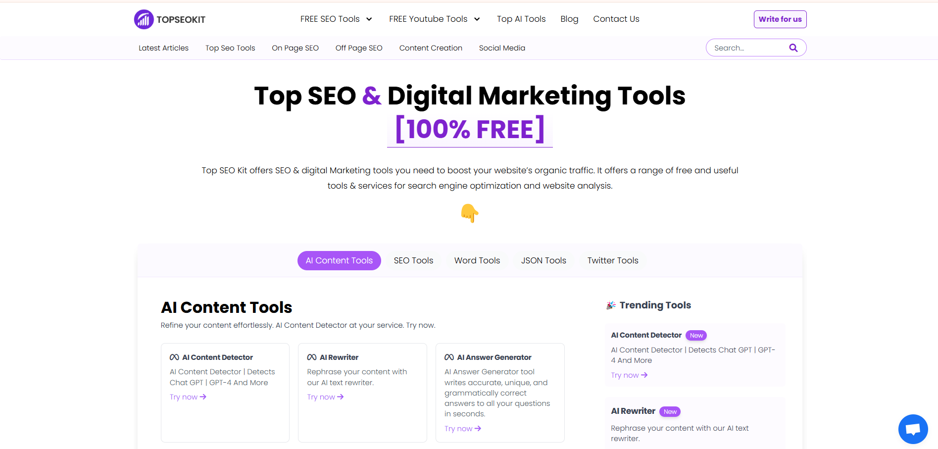 Screenshot for Top SEO Kit