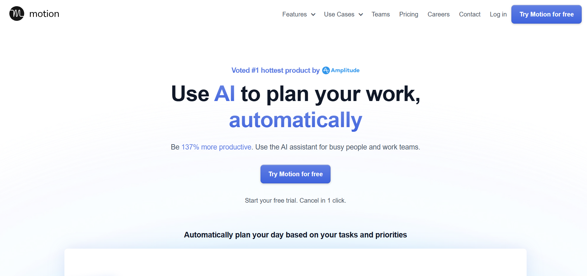 Screenshot for Motion