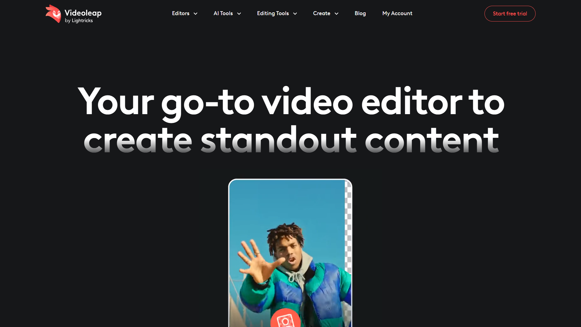 Screenshot for Videoleap