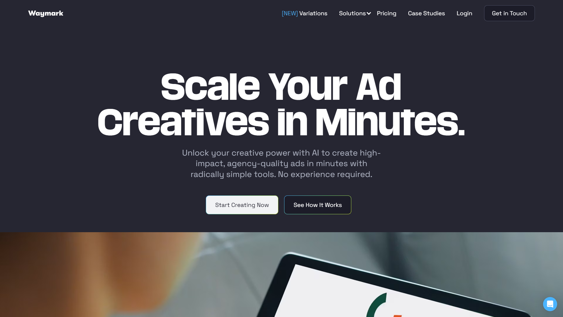 Screenshot for Waymark AI