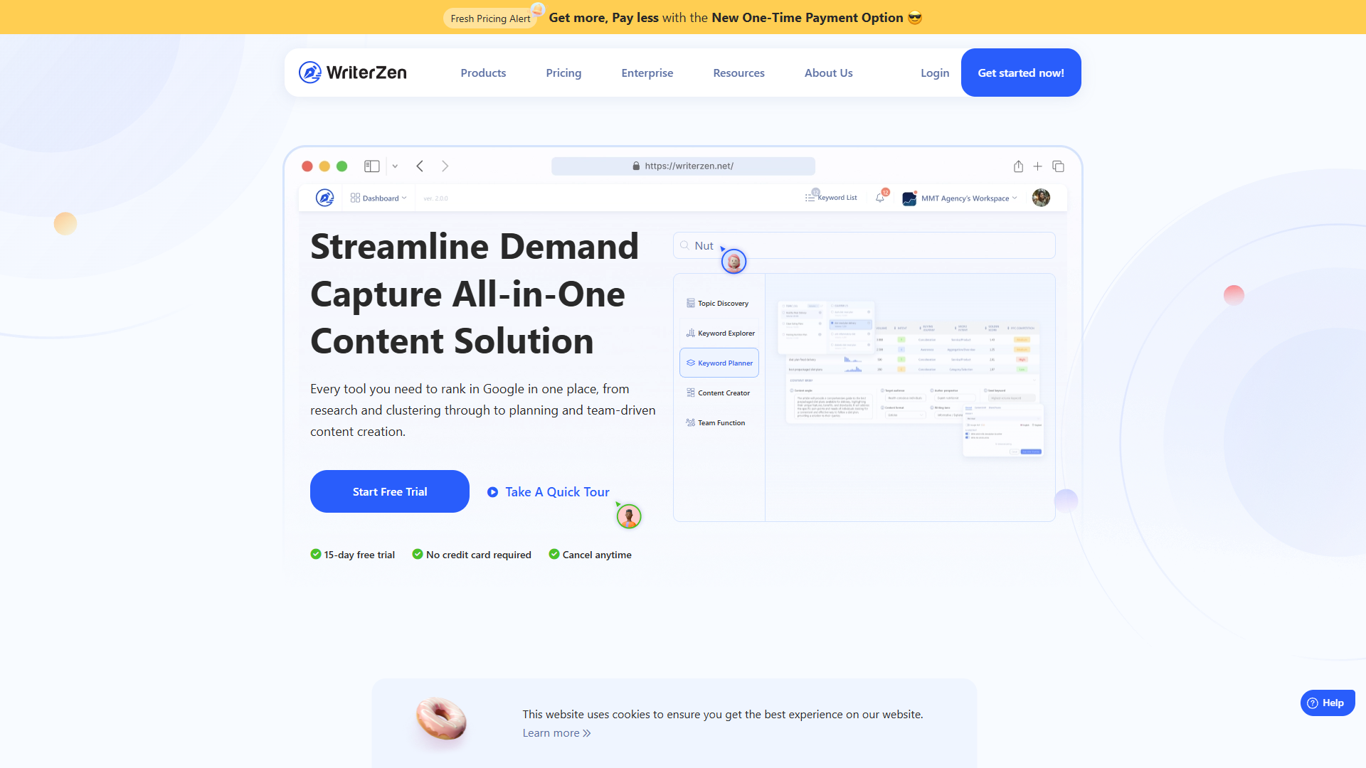 Screenshot for WriterZen