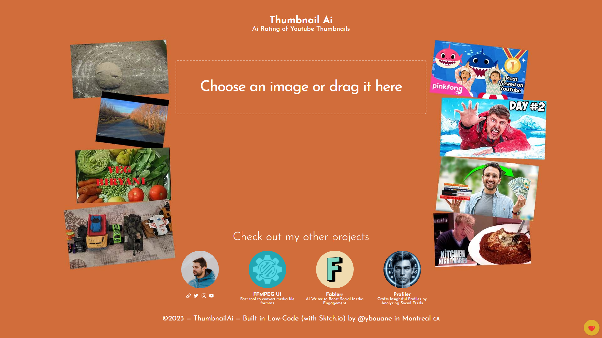 Screenshot for Thumbnail AI