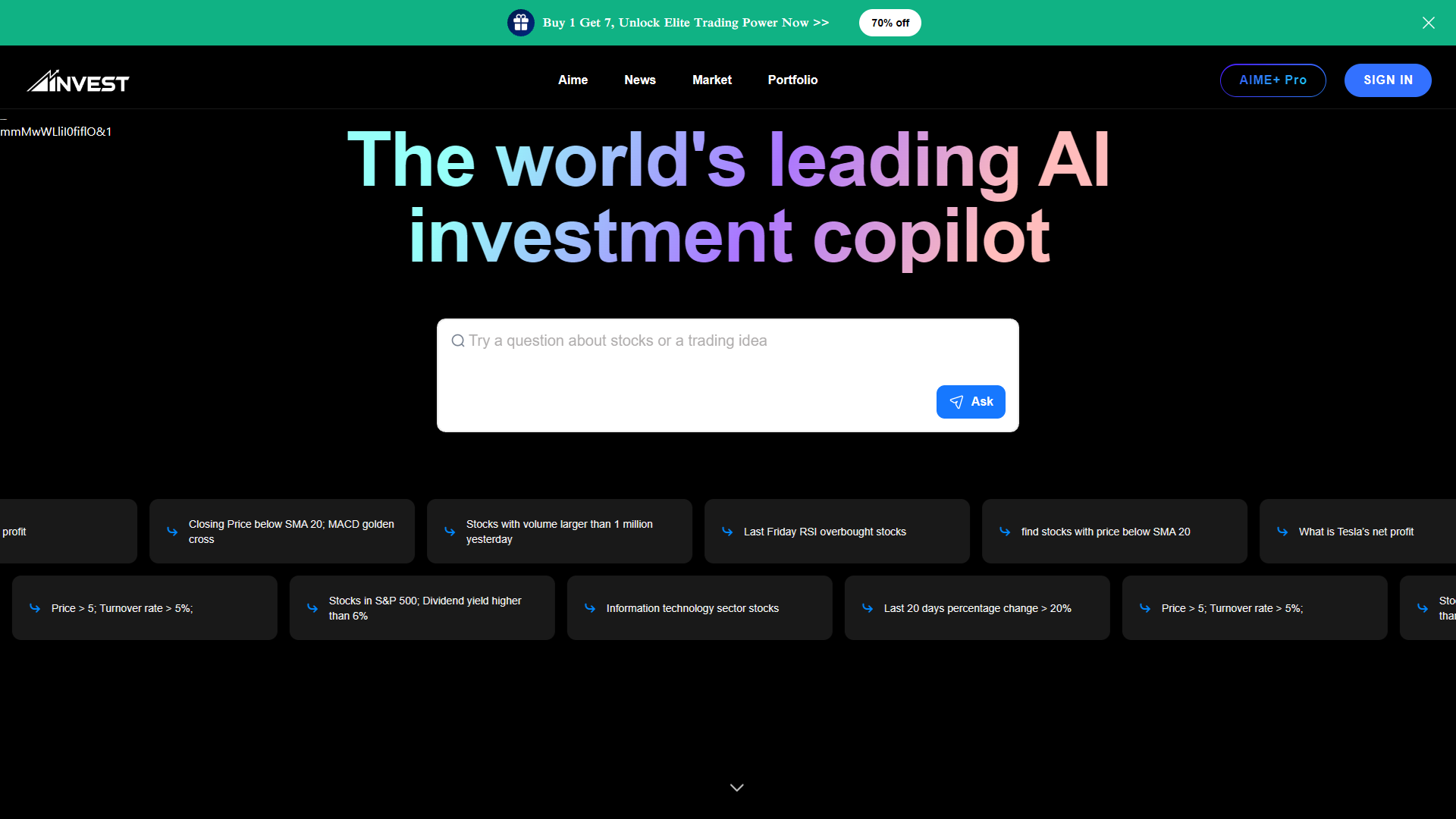 Screenshot for AInvest