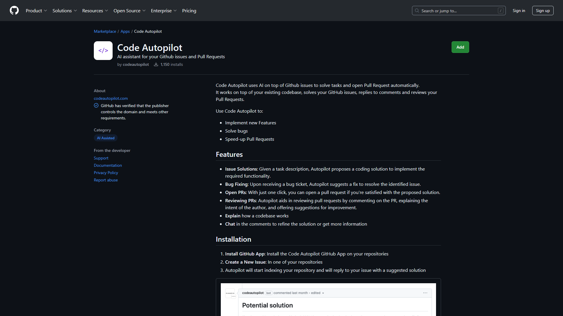 Screenshot for Autopilot