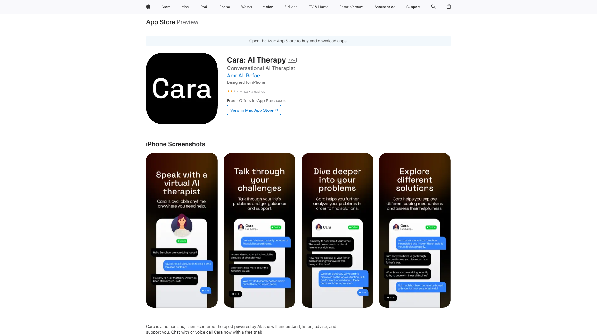 Screenshot for Cara