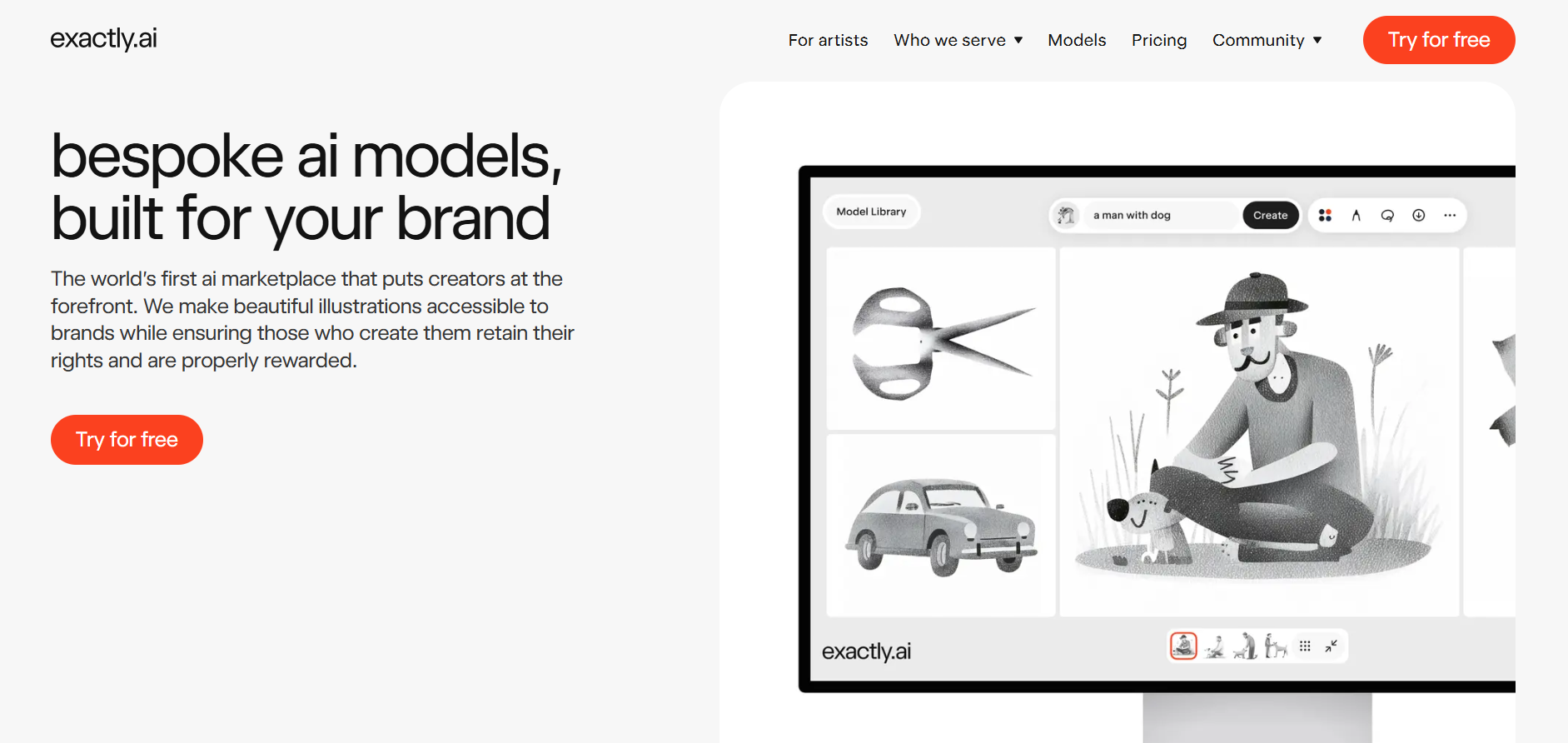 Screenshot for Exactly.ai