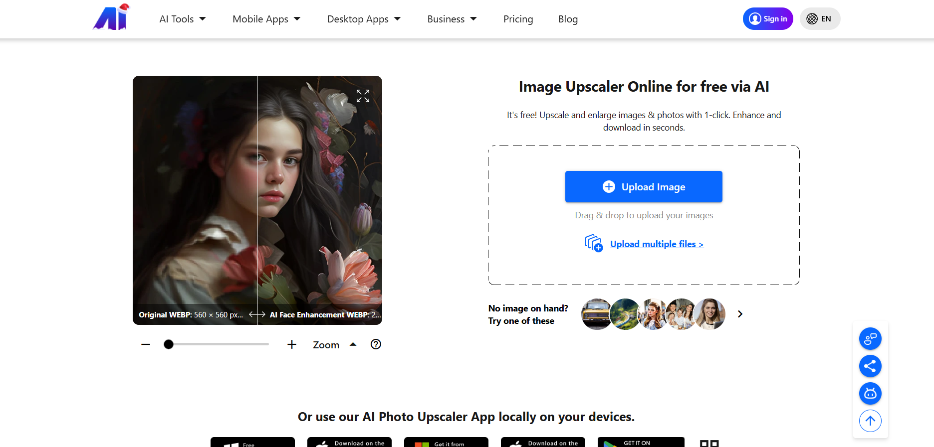 Screenshot for HD Image Downloader by Nero Lens for Chrome