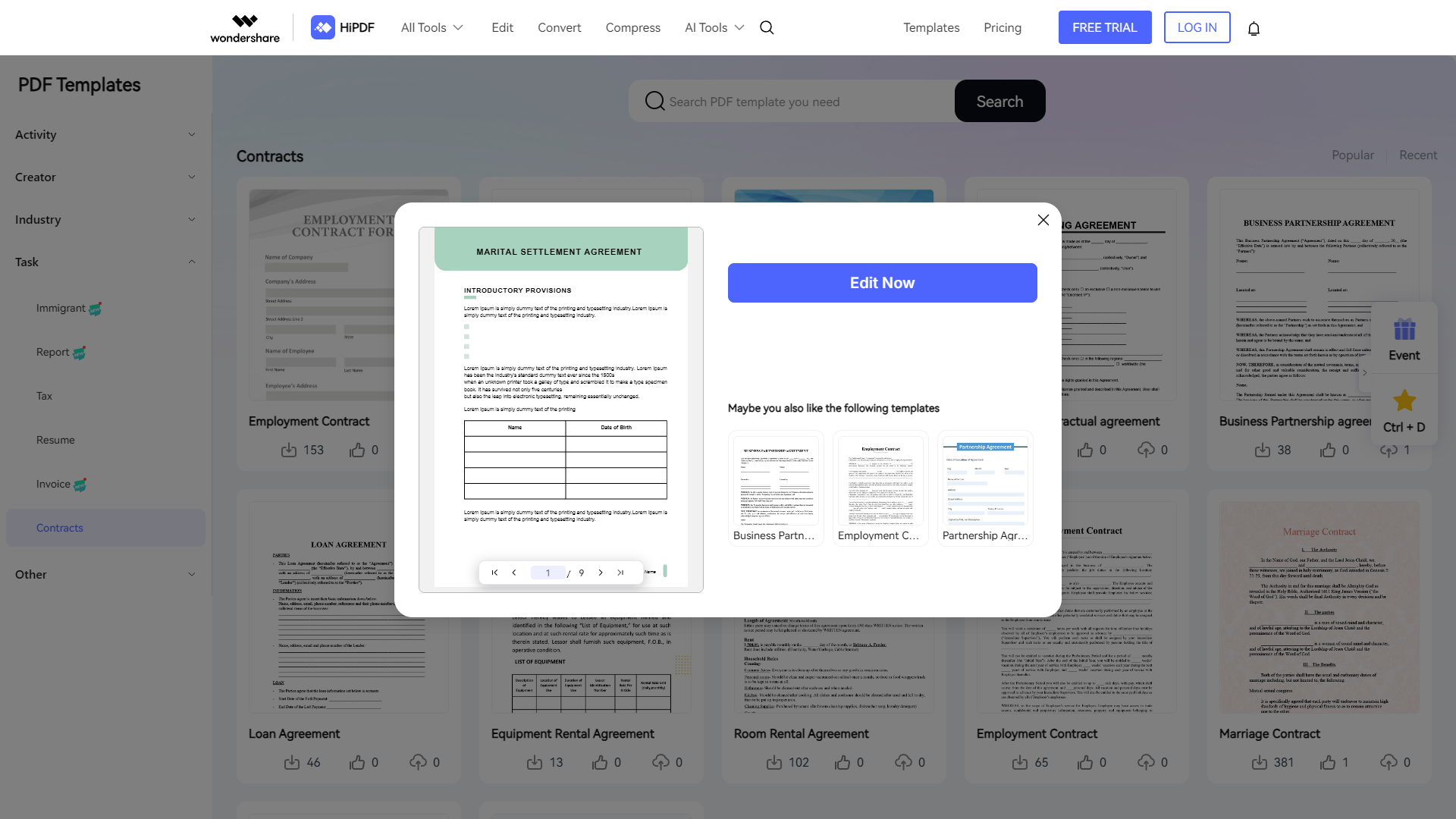 Screenshot for HiPDF