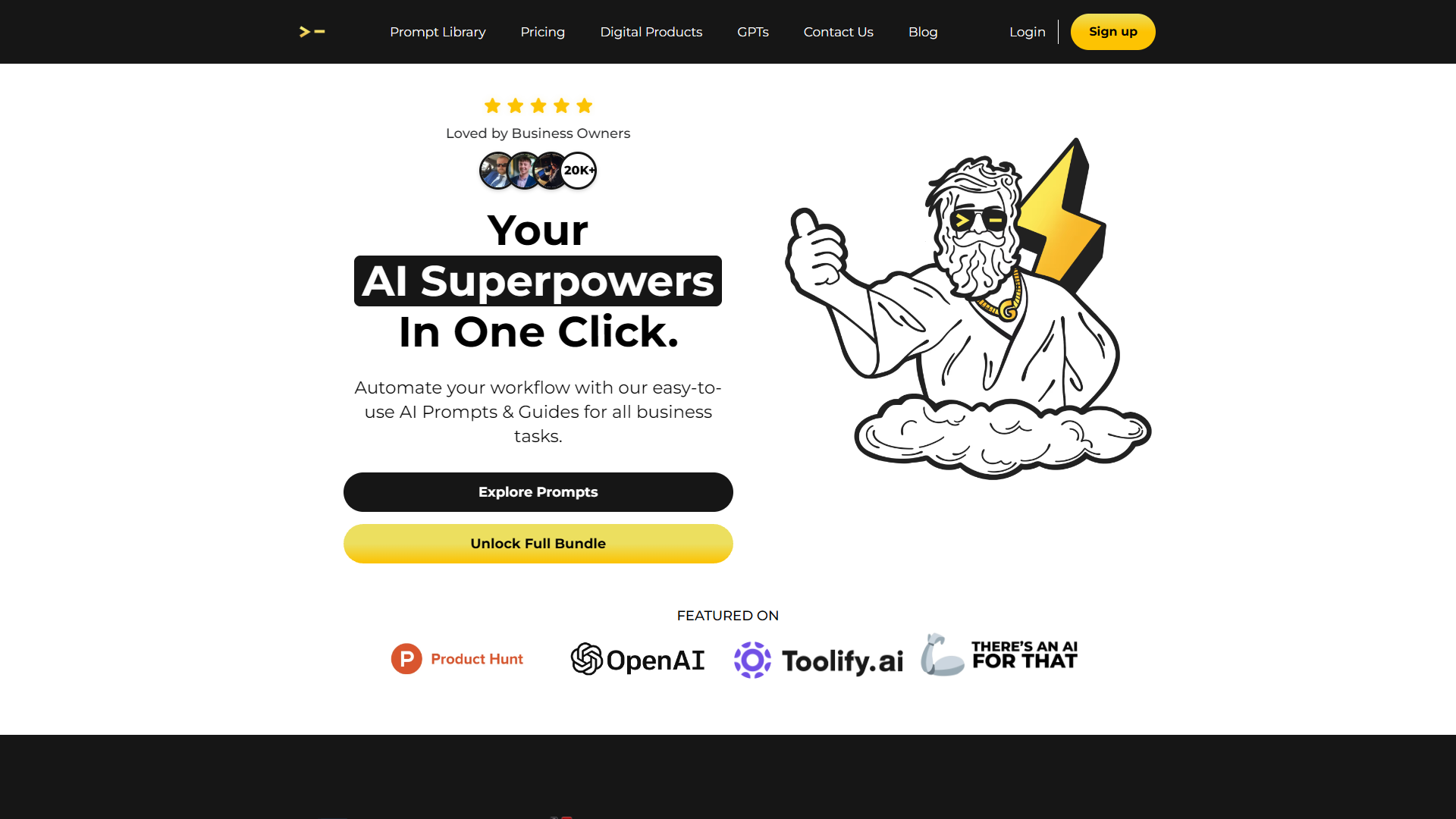 Screenshot for Mega-Prompts for Marketing