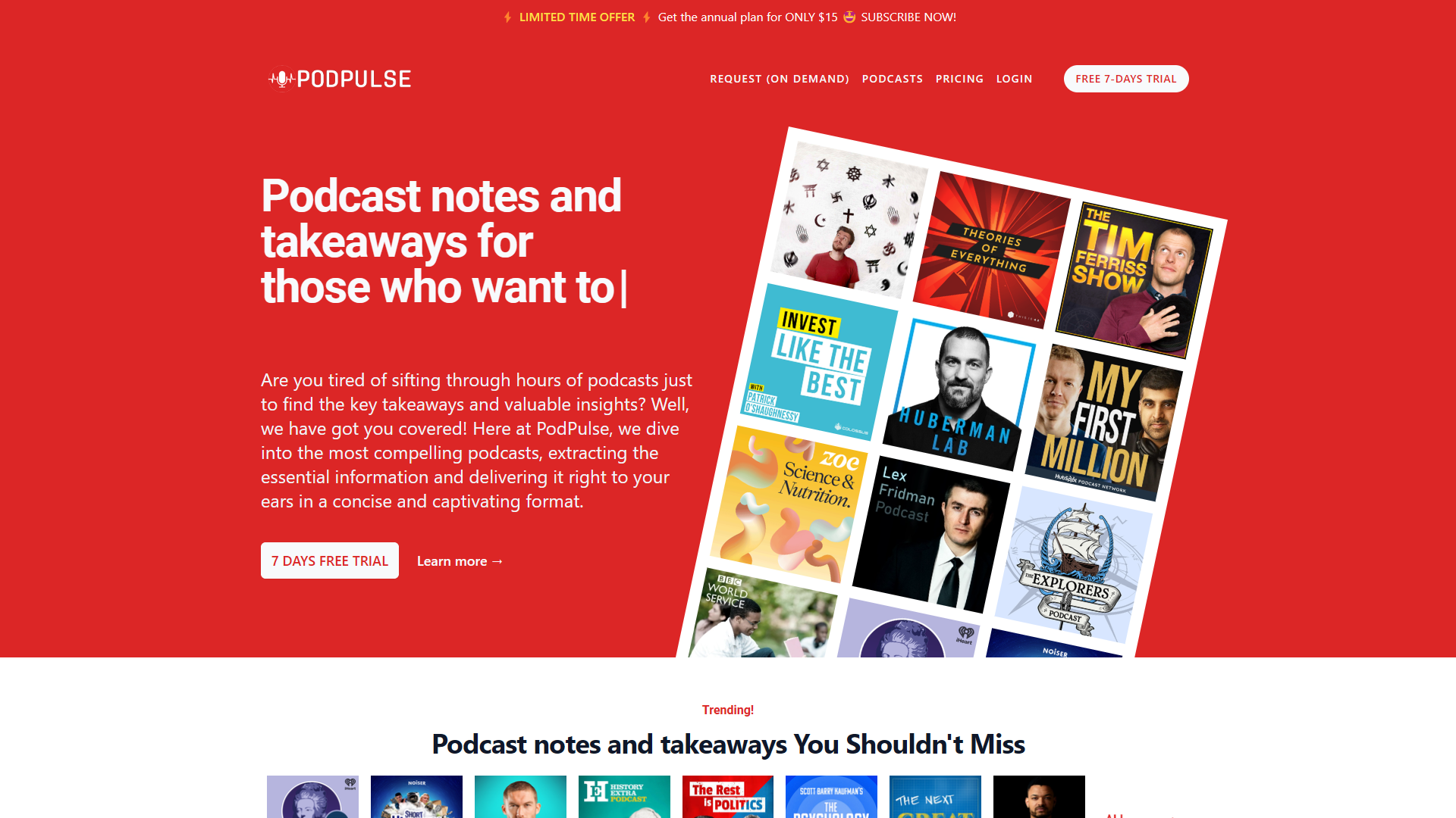 Screenshot for PodPulse