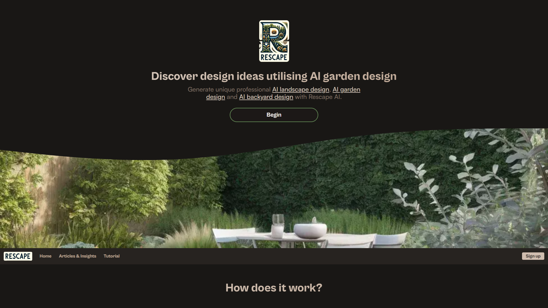 Screenshot for Rescape AI