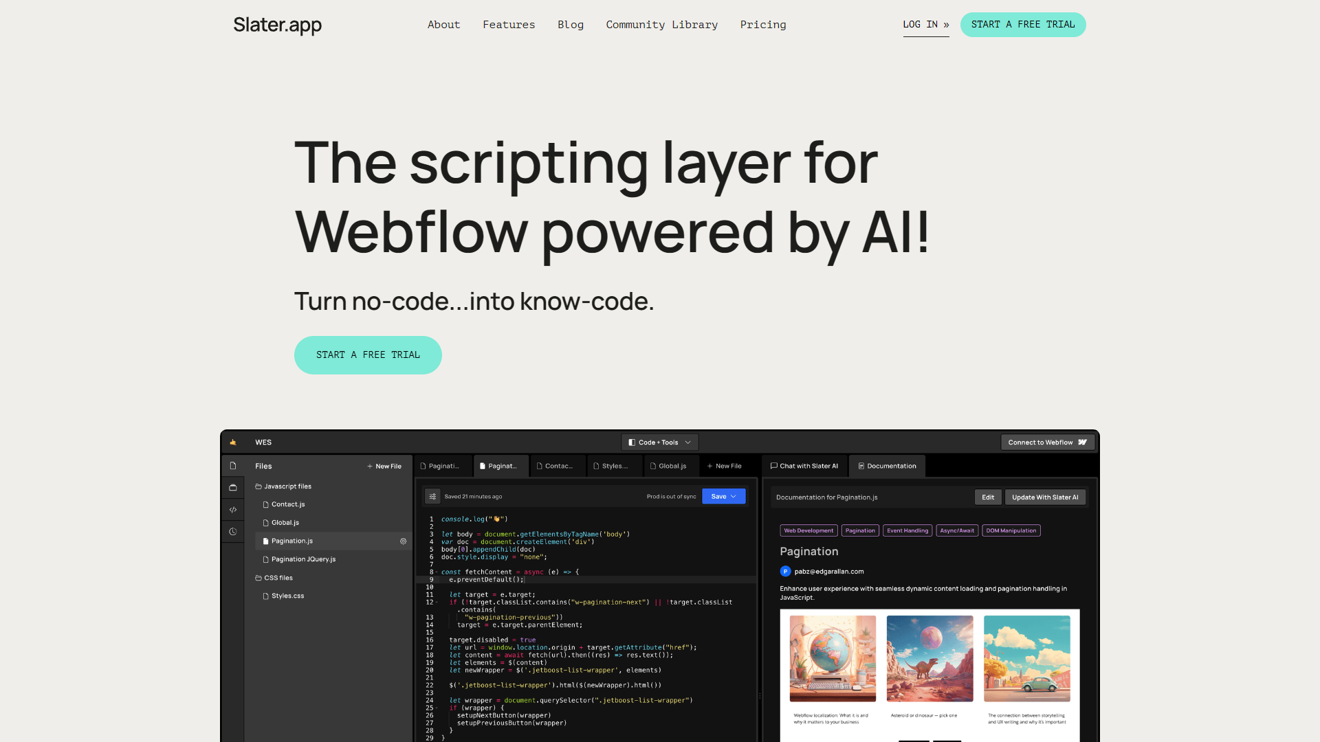 Screenshot for Slater