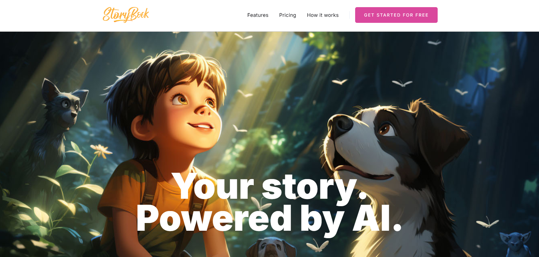 Screenshot for StoryBook AI