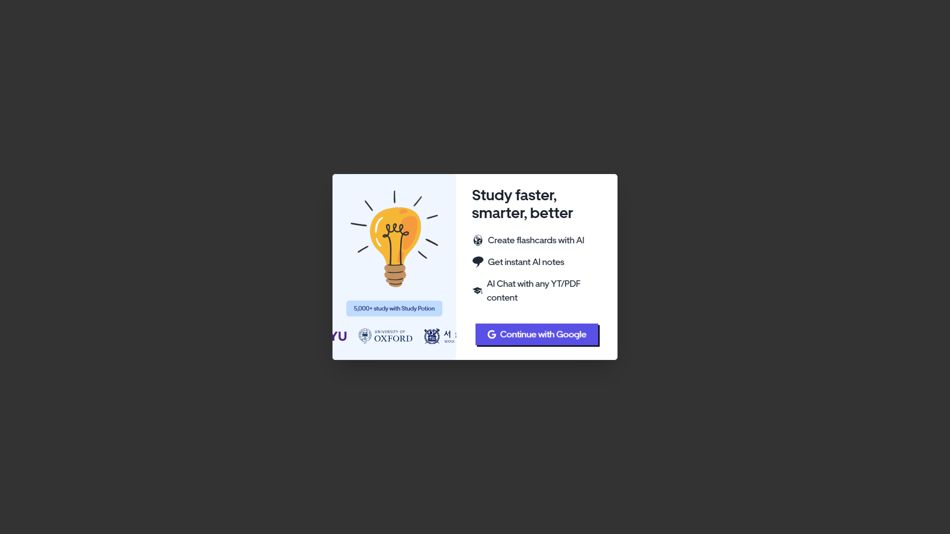 Screenshot for StudyPotion