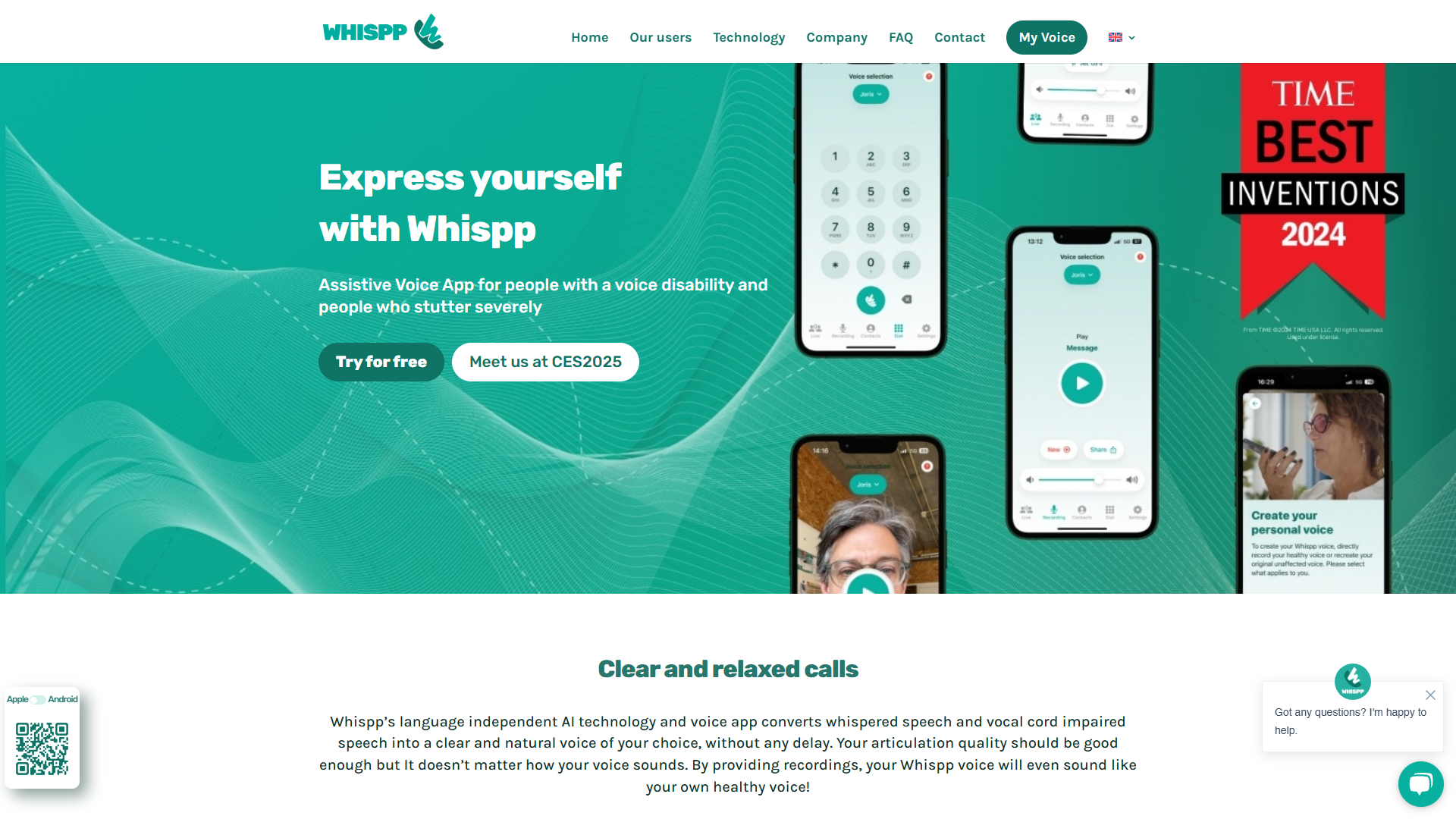 Screenshot for Whispp