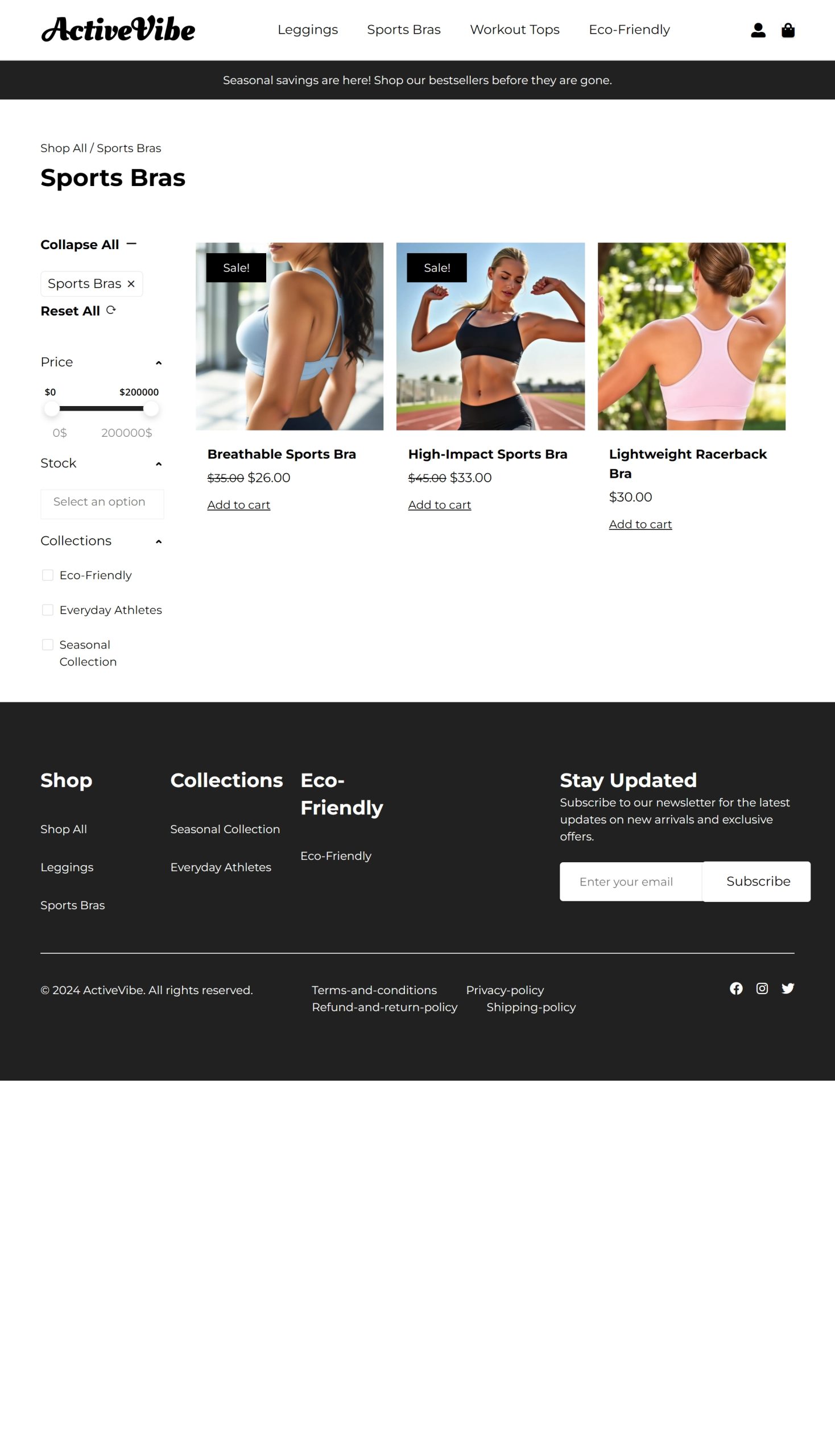 Sports Bras