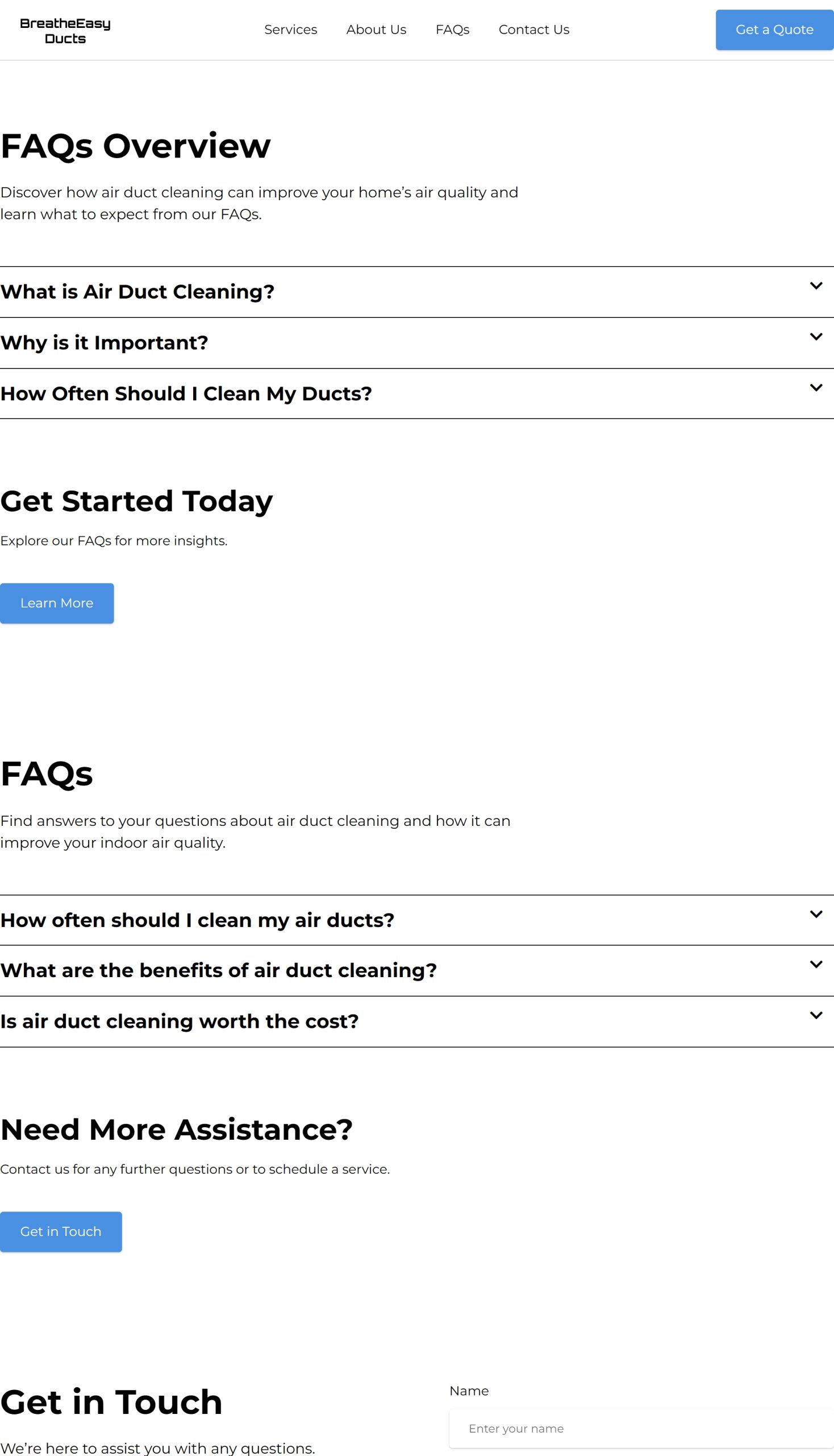 Faqs
