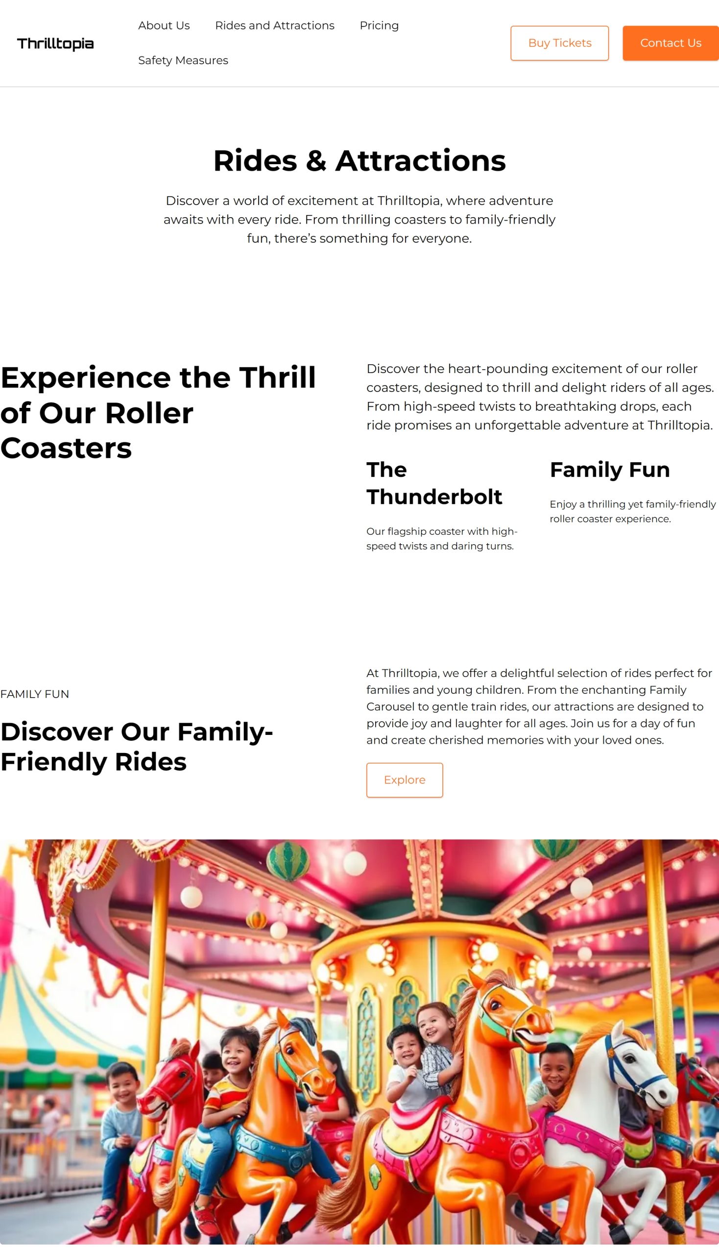 Rides And Attractions