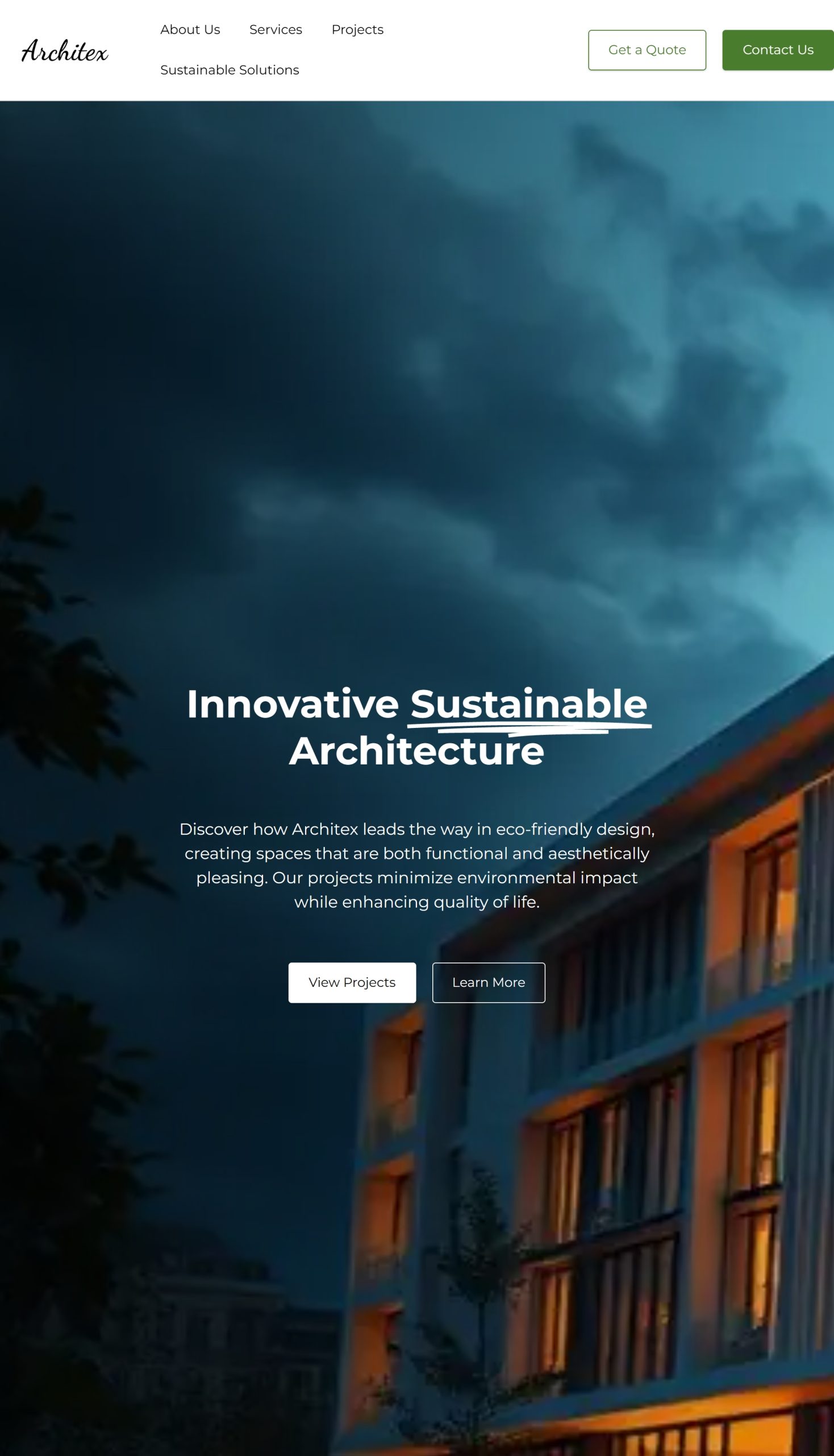 Sustainable Solutions