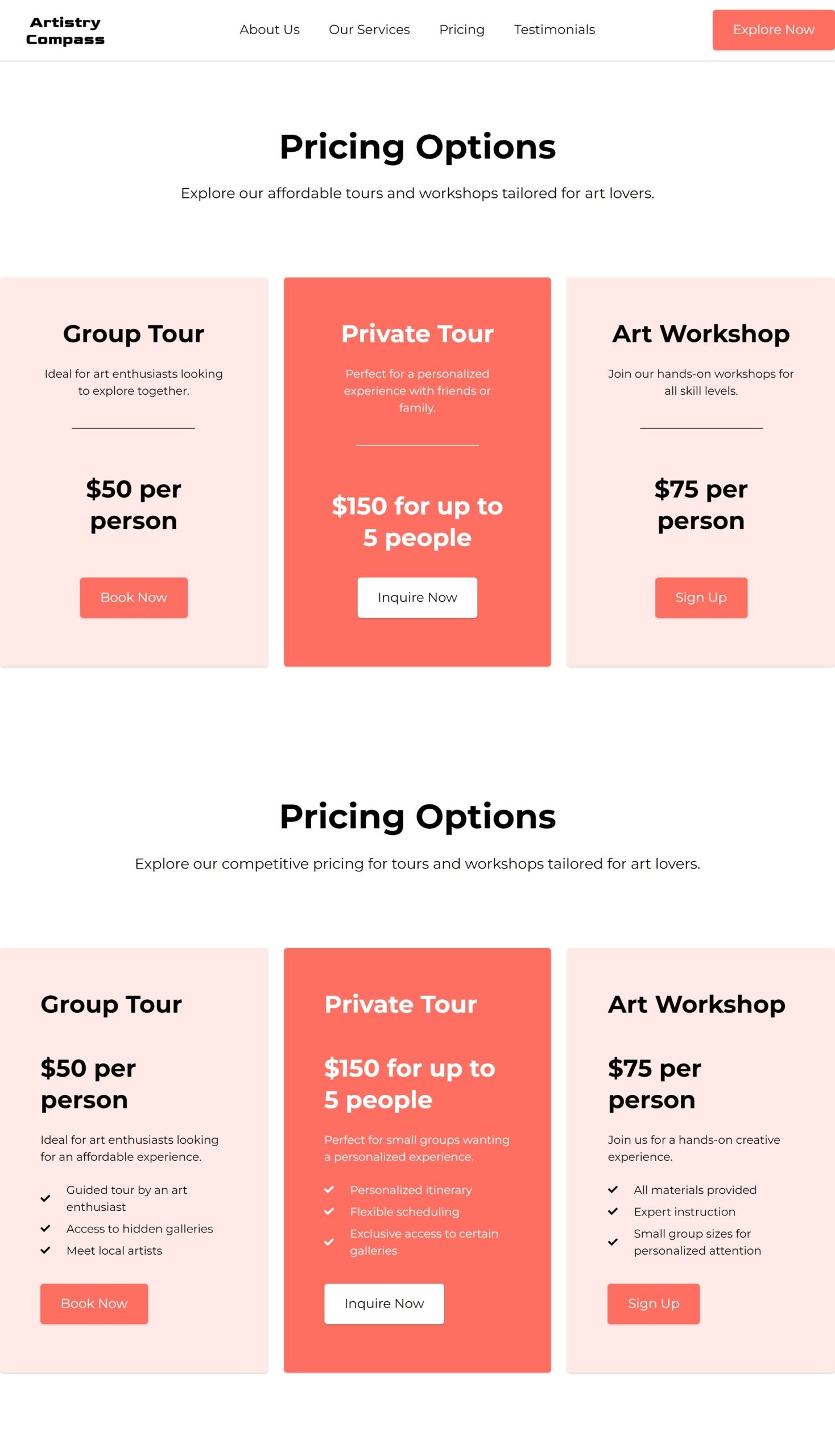 Pricing