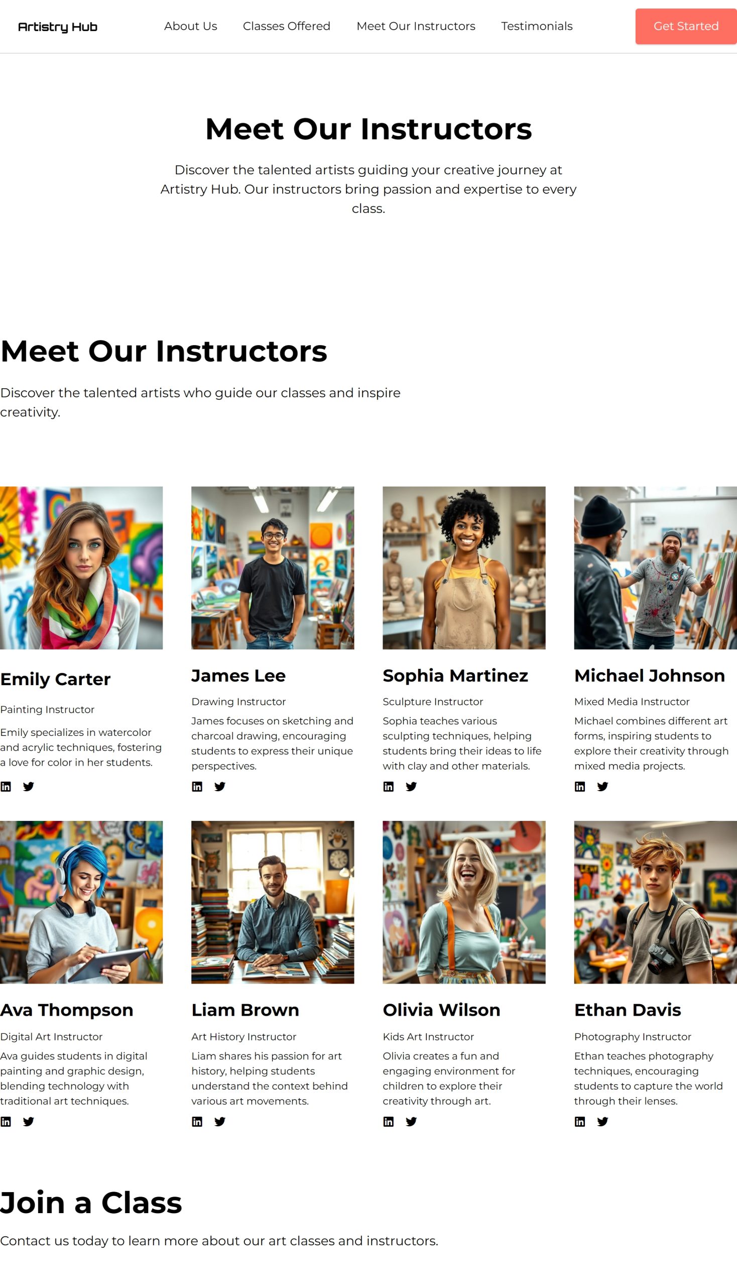 Meet Our Instructors