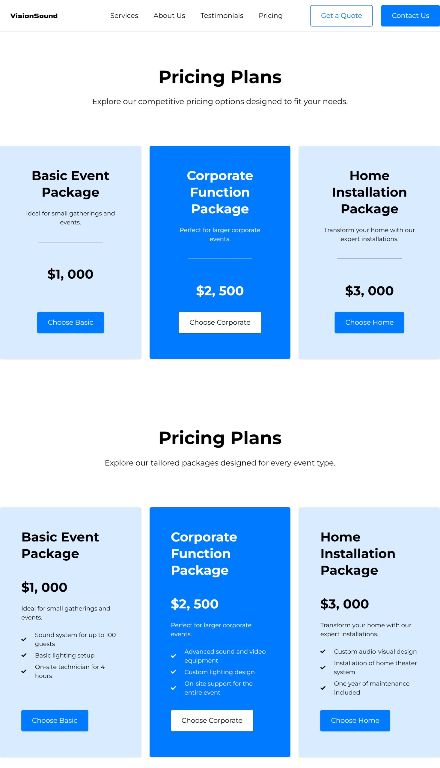Pricing