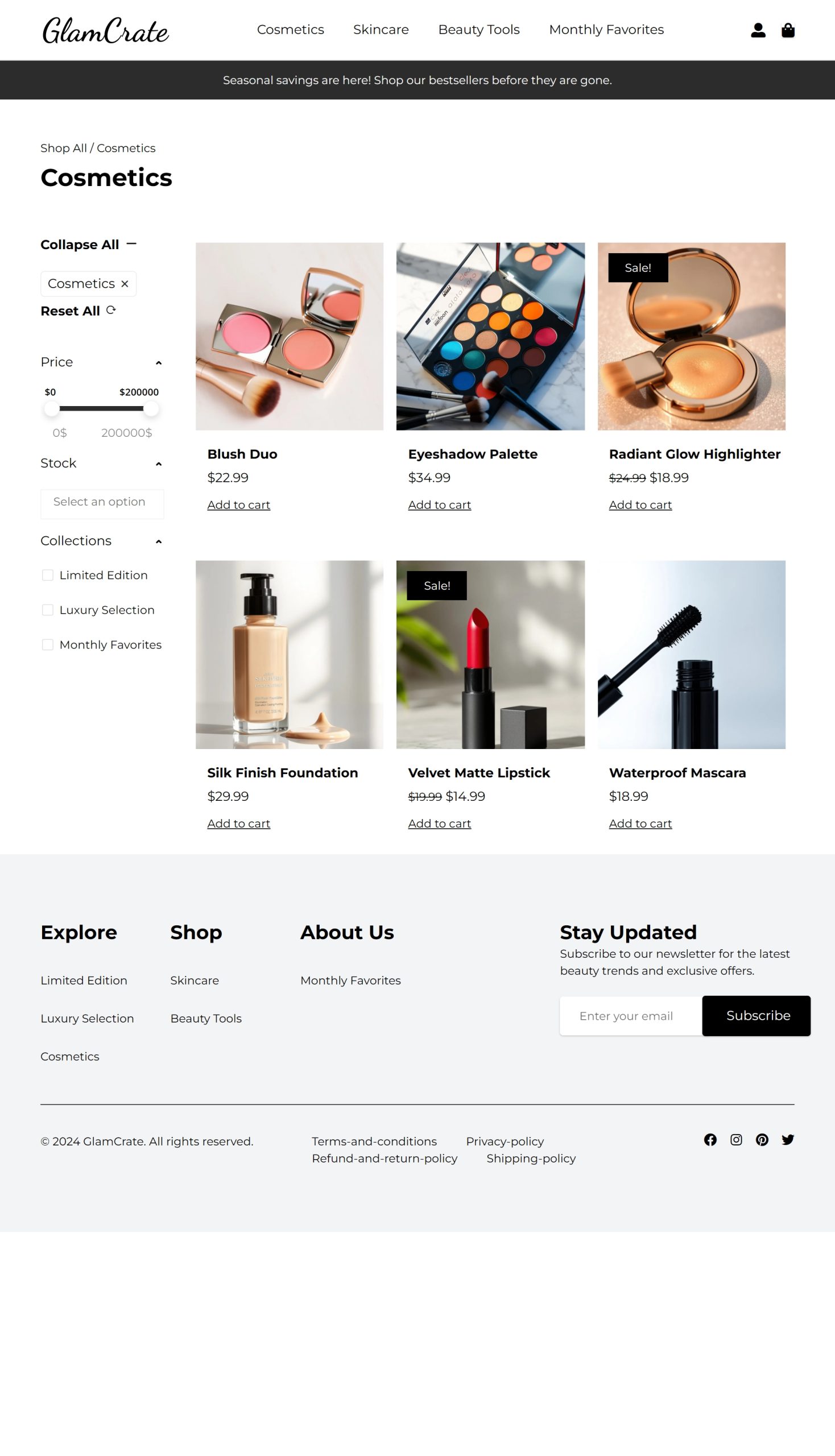 Cosmetics