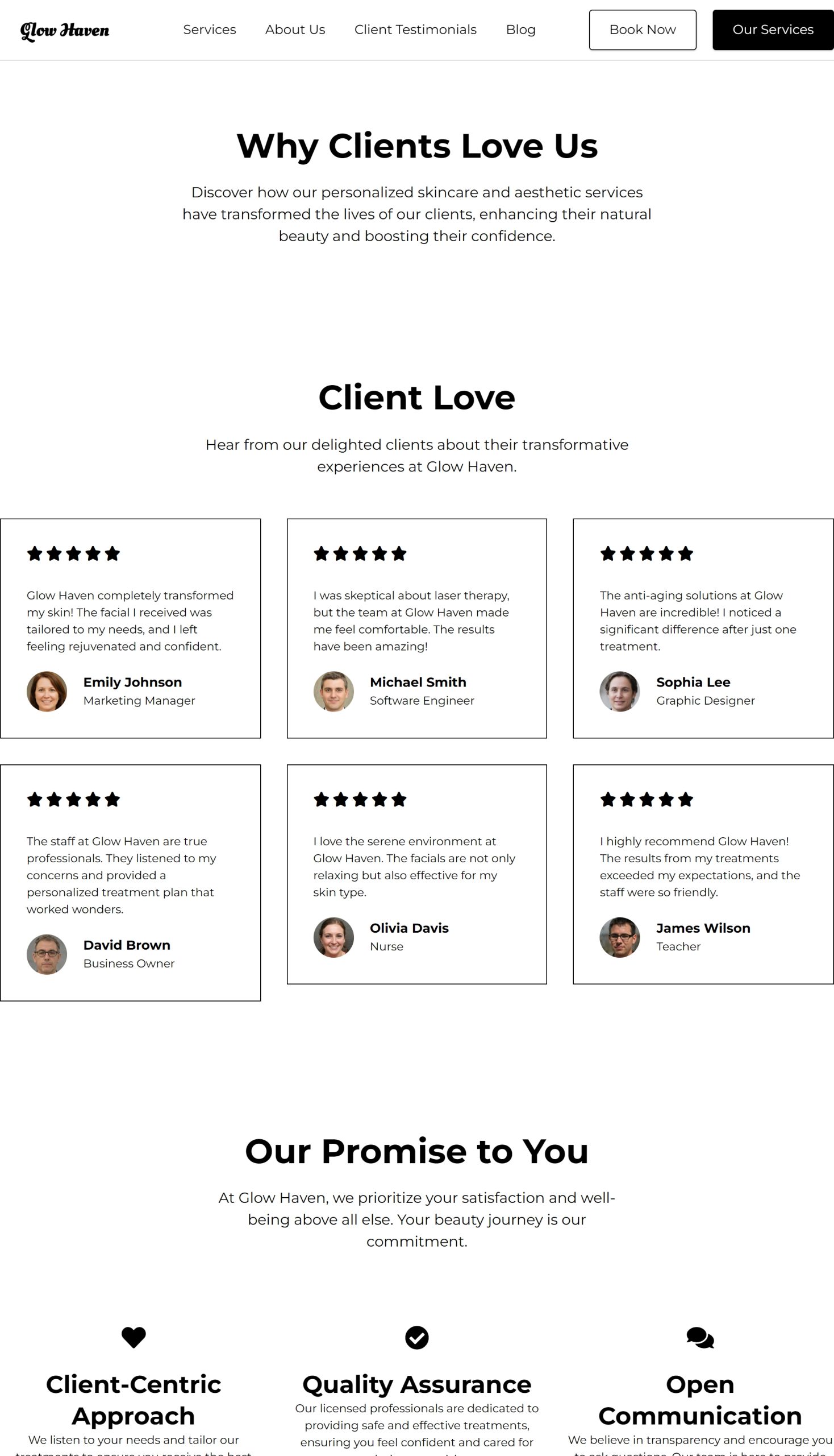 Client Testimonials