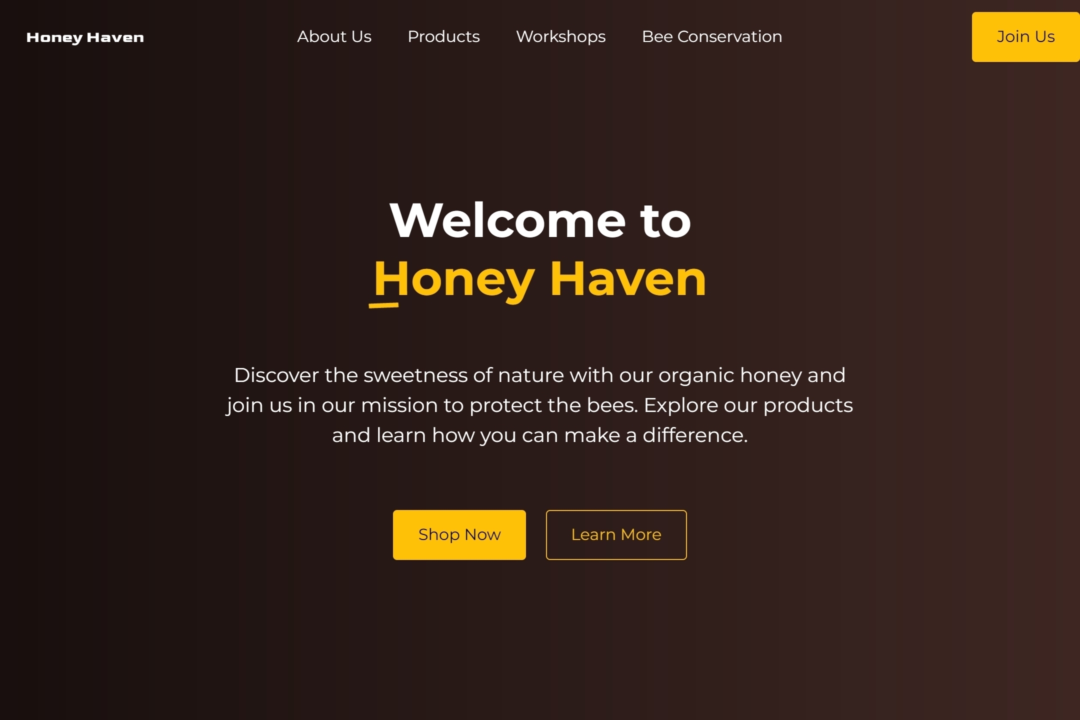 Beekeeper website template