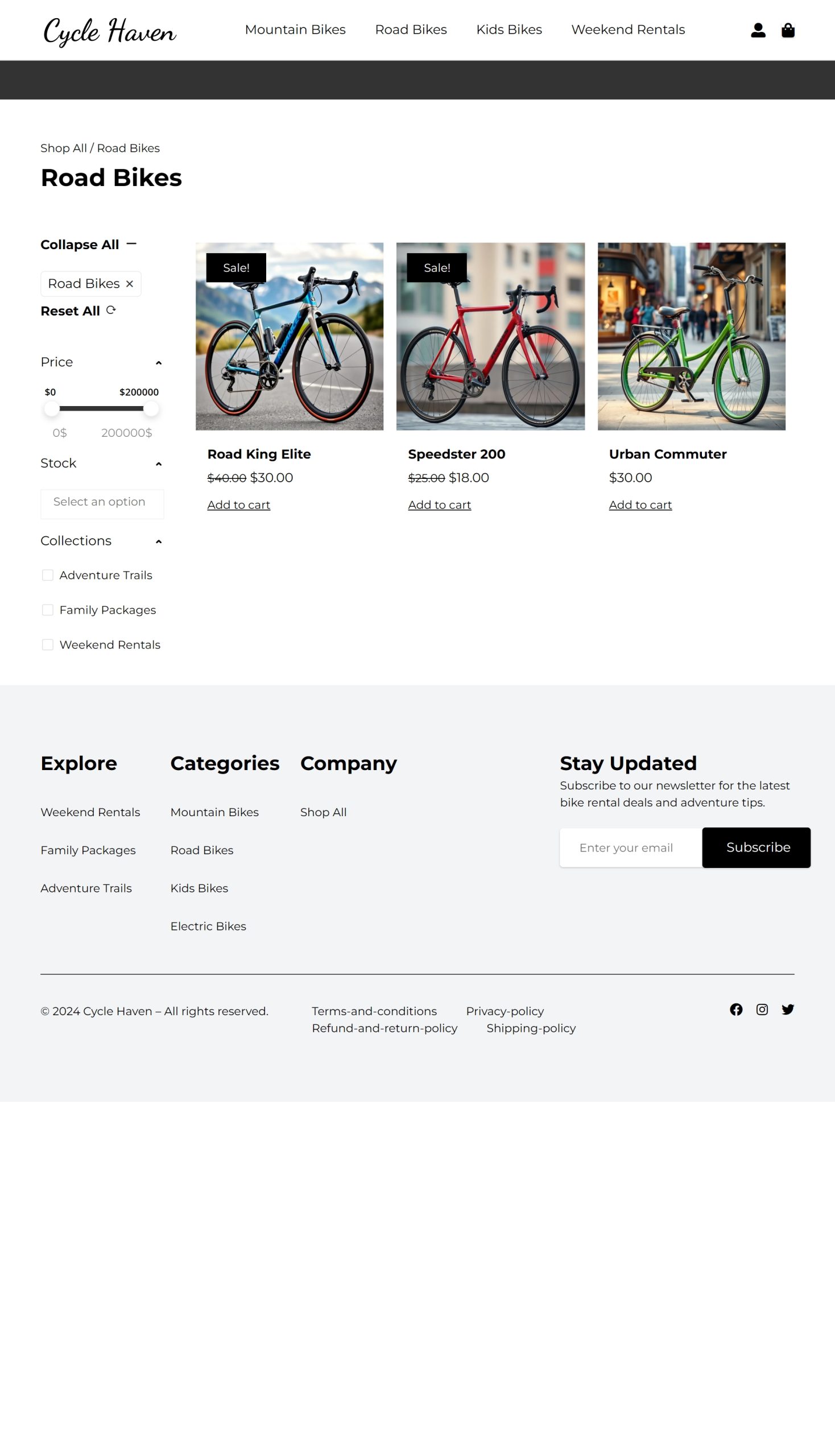Road Bikes