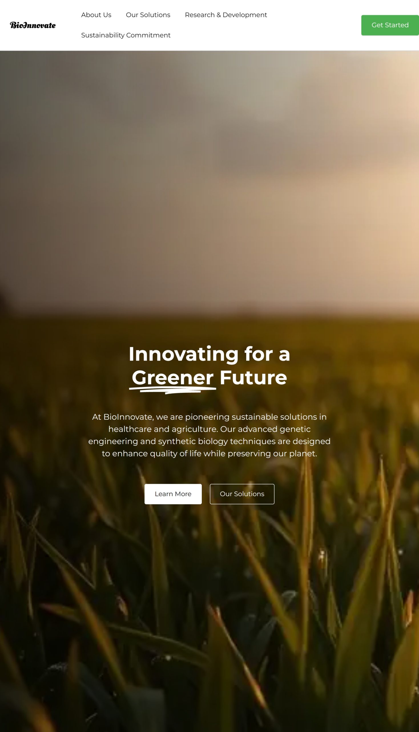 Sustainability Commitment