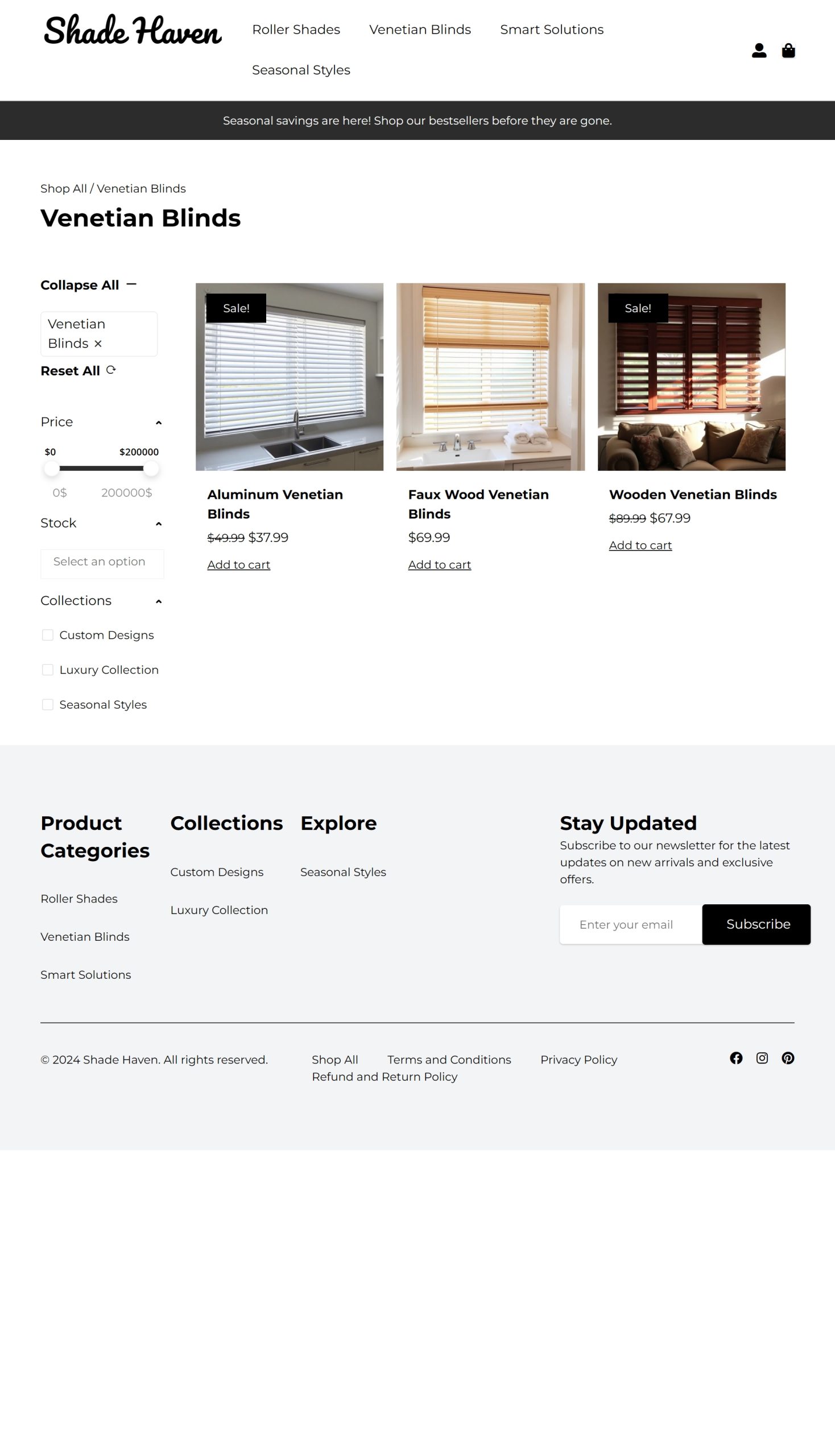 Venetian Blinds