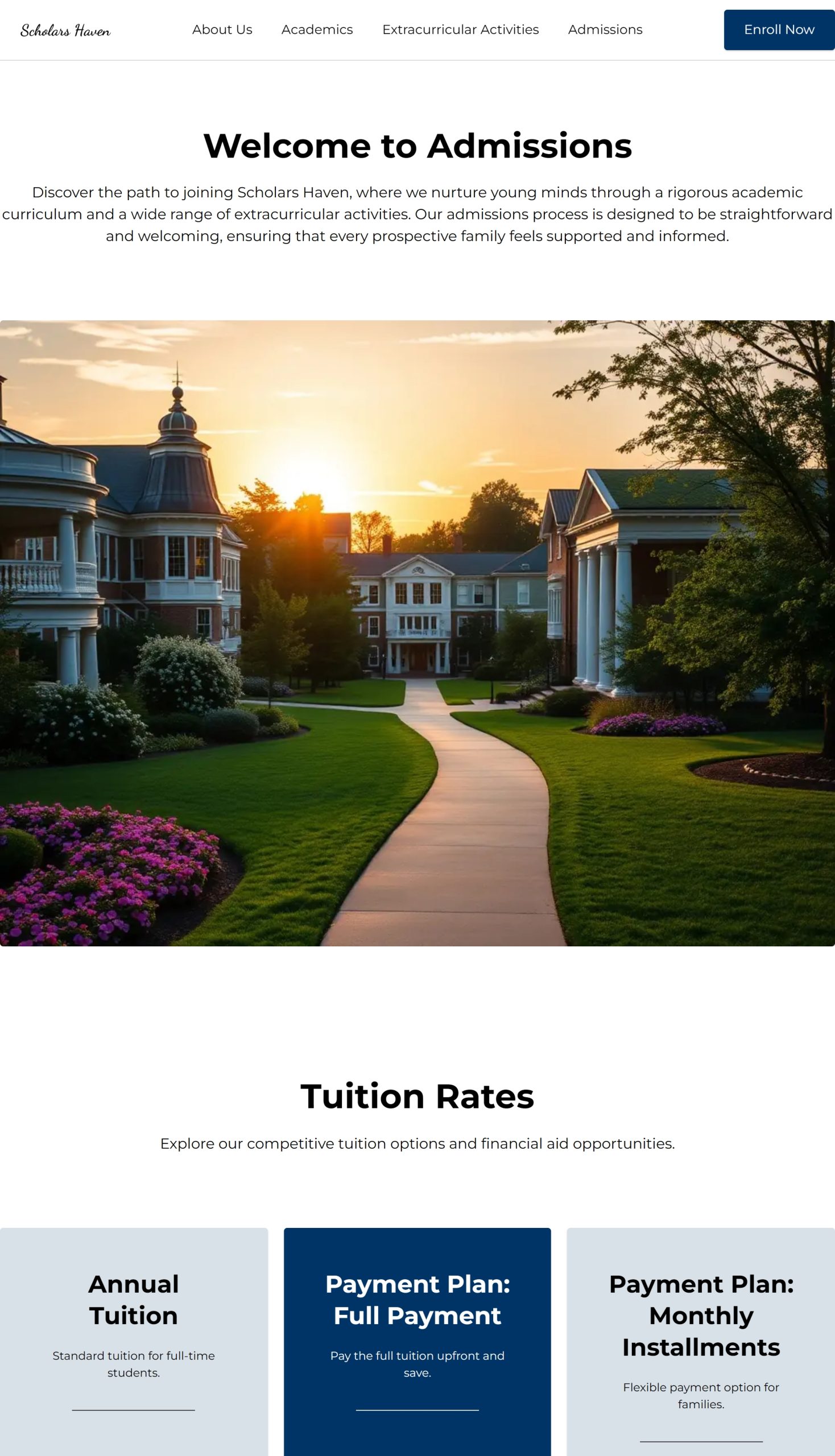 Admissions