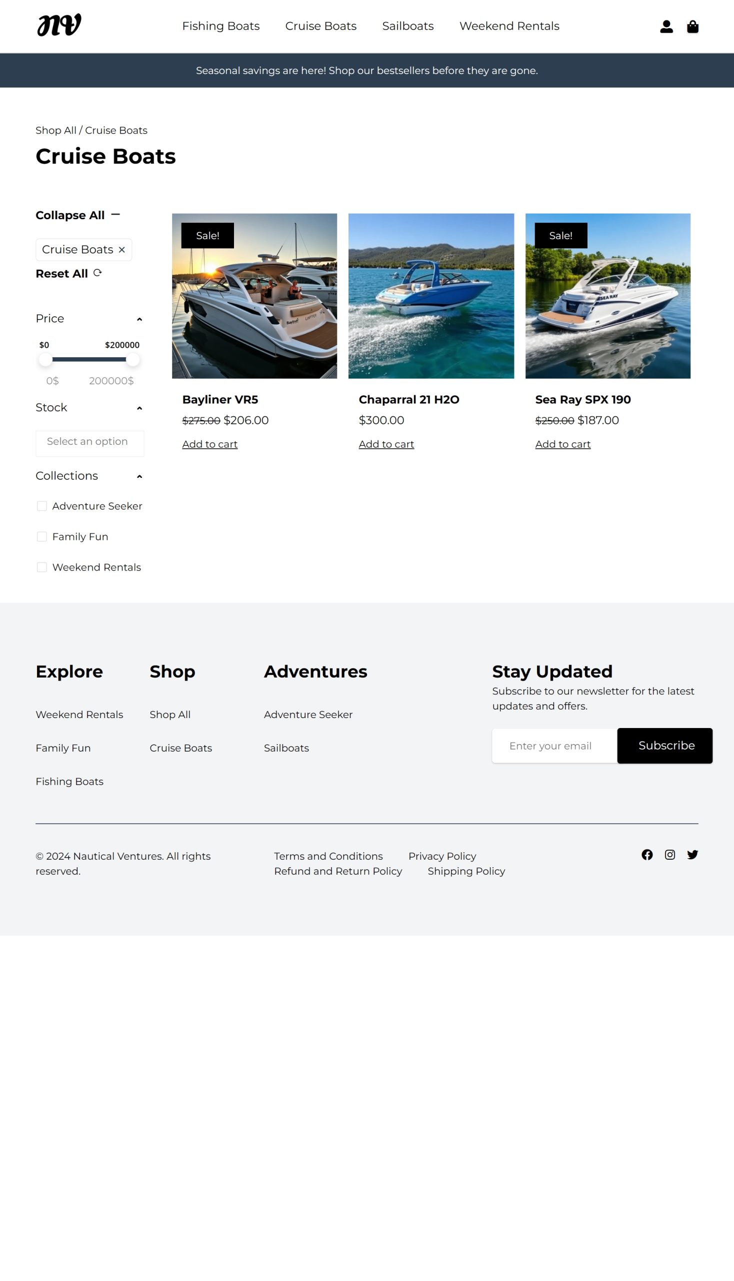 Cruise Boats