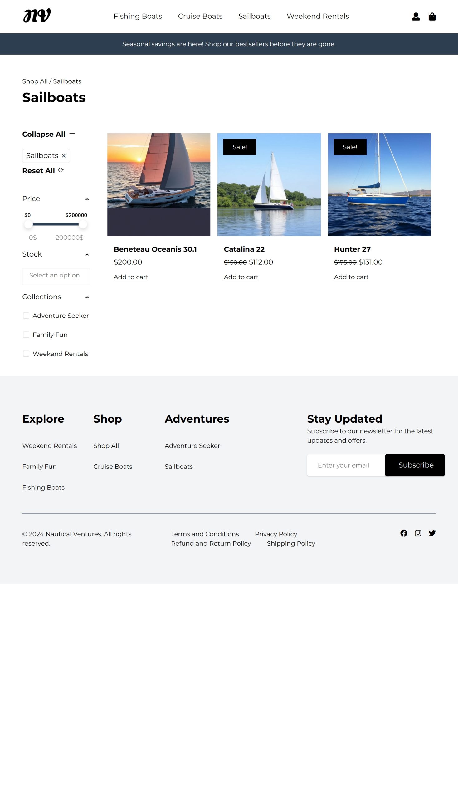 Sailboats