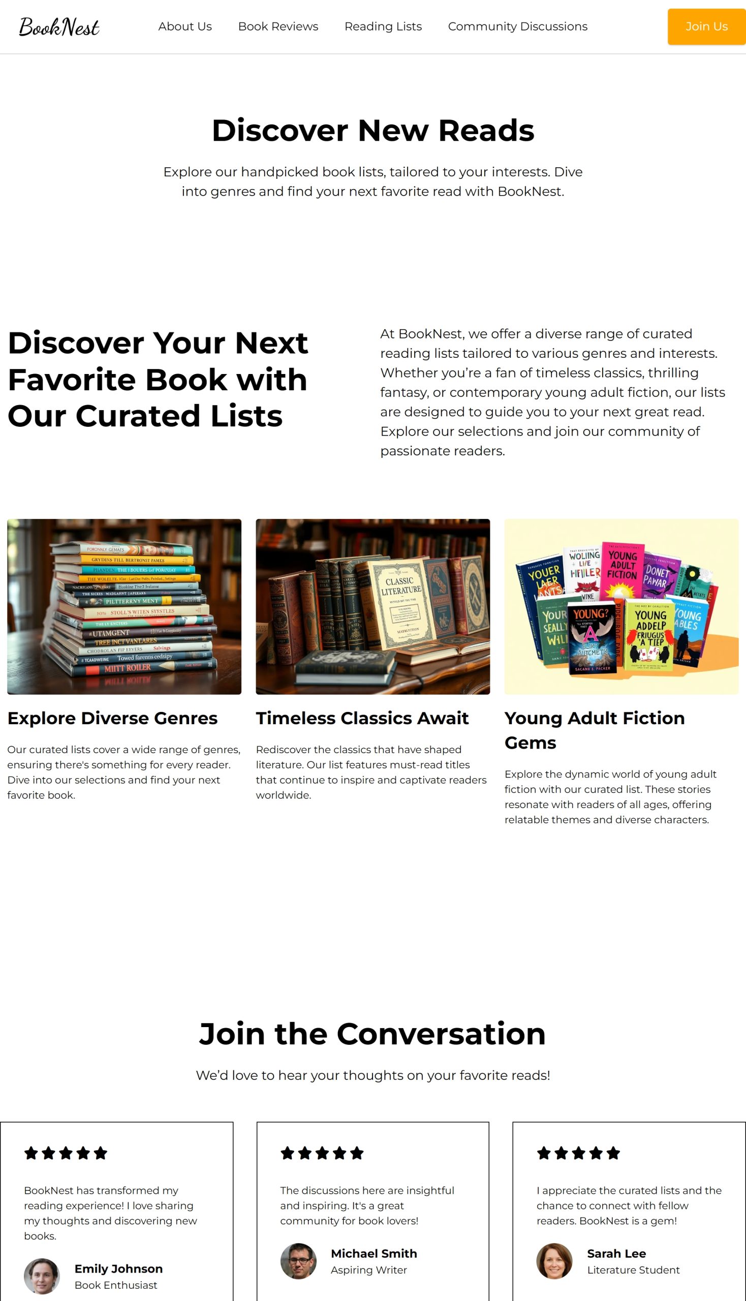 Reading Lists