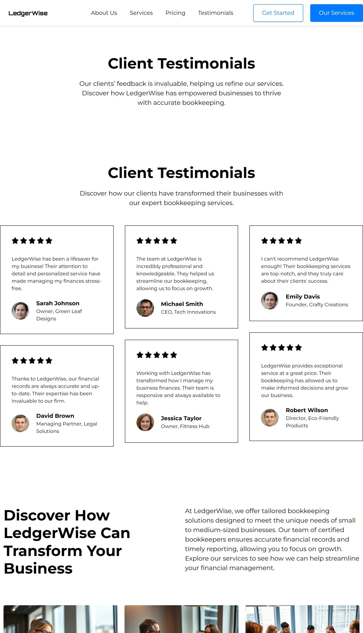 Testimonials