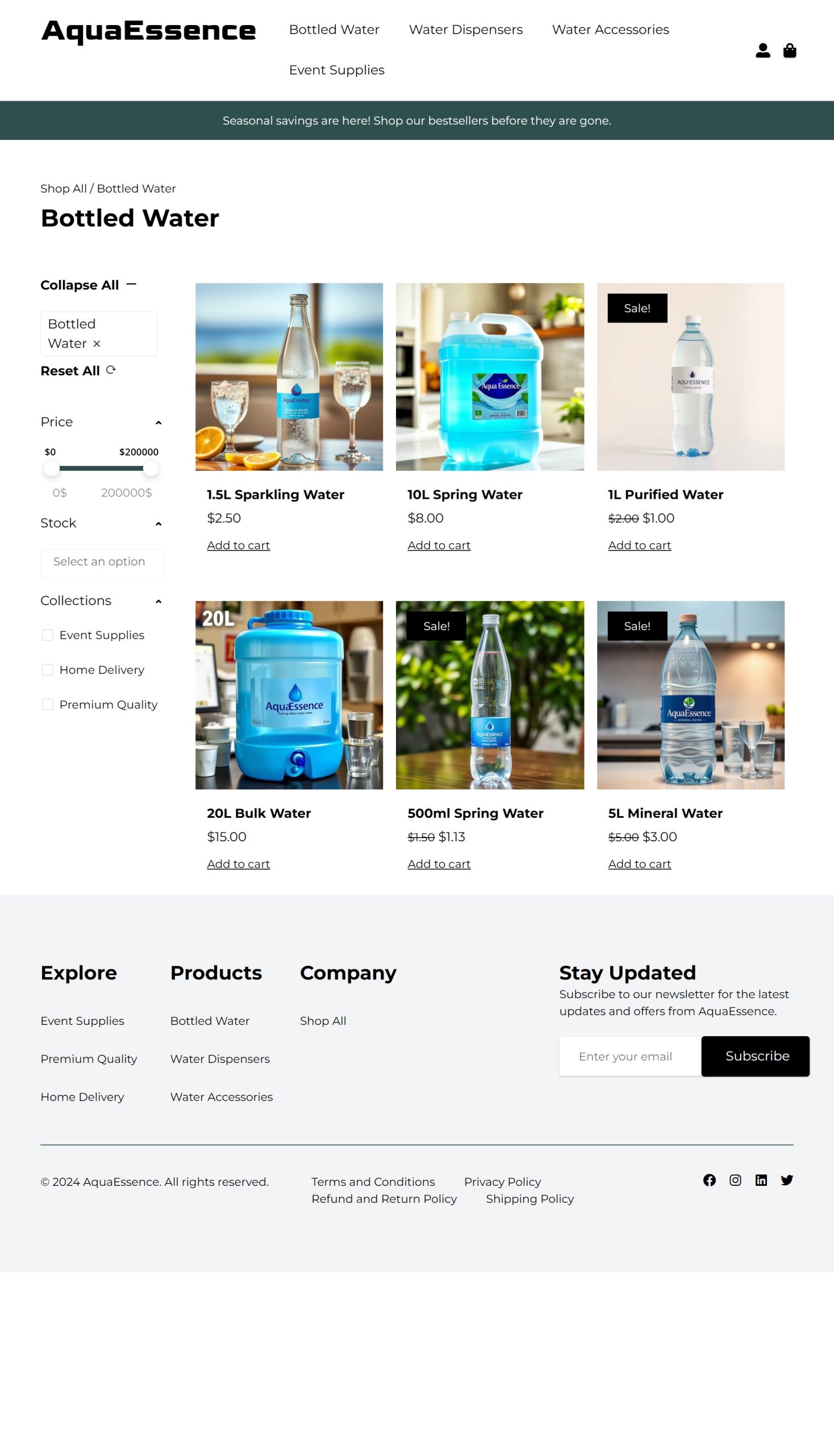 Bottled Water