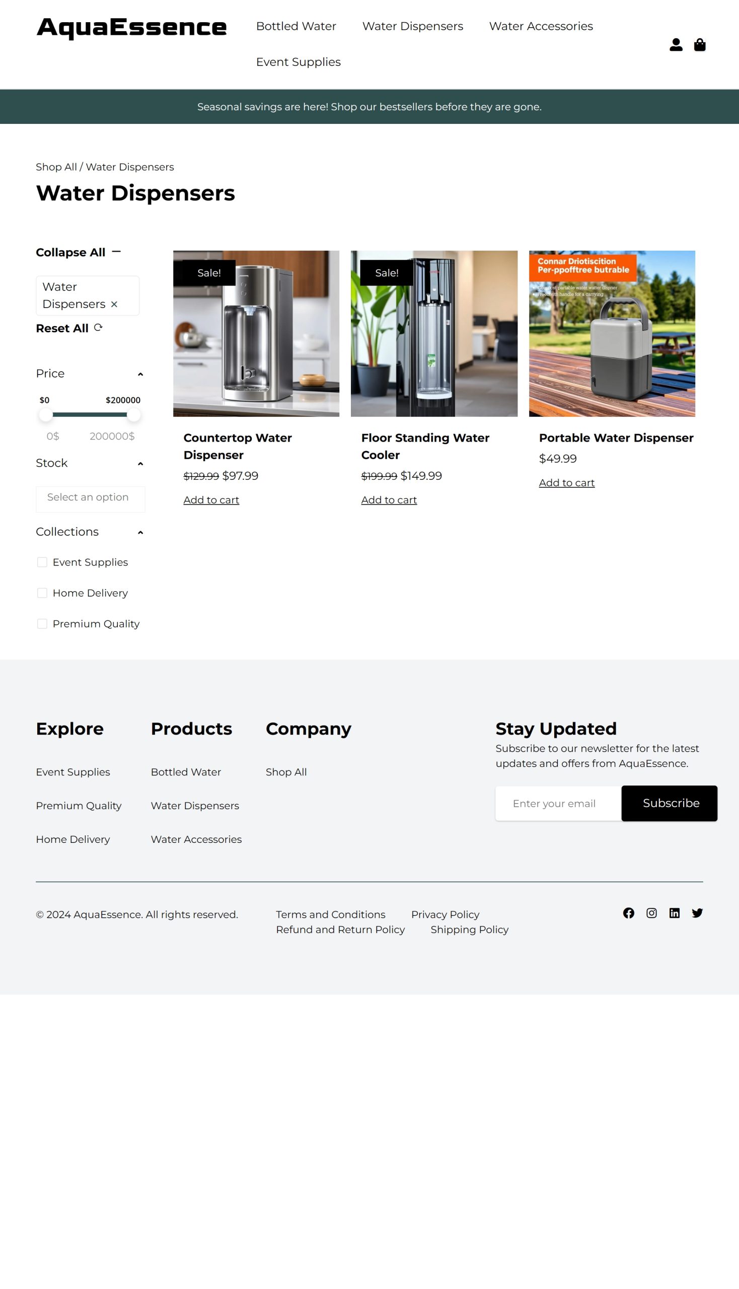 Water Dispensers
