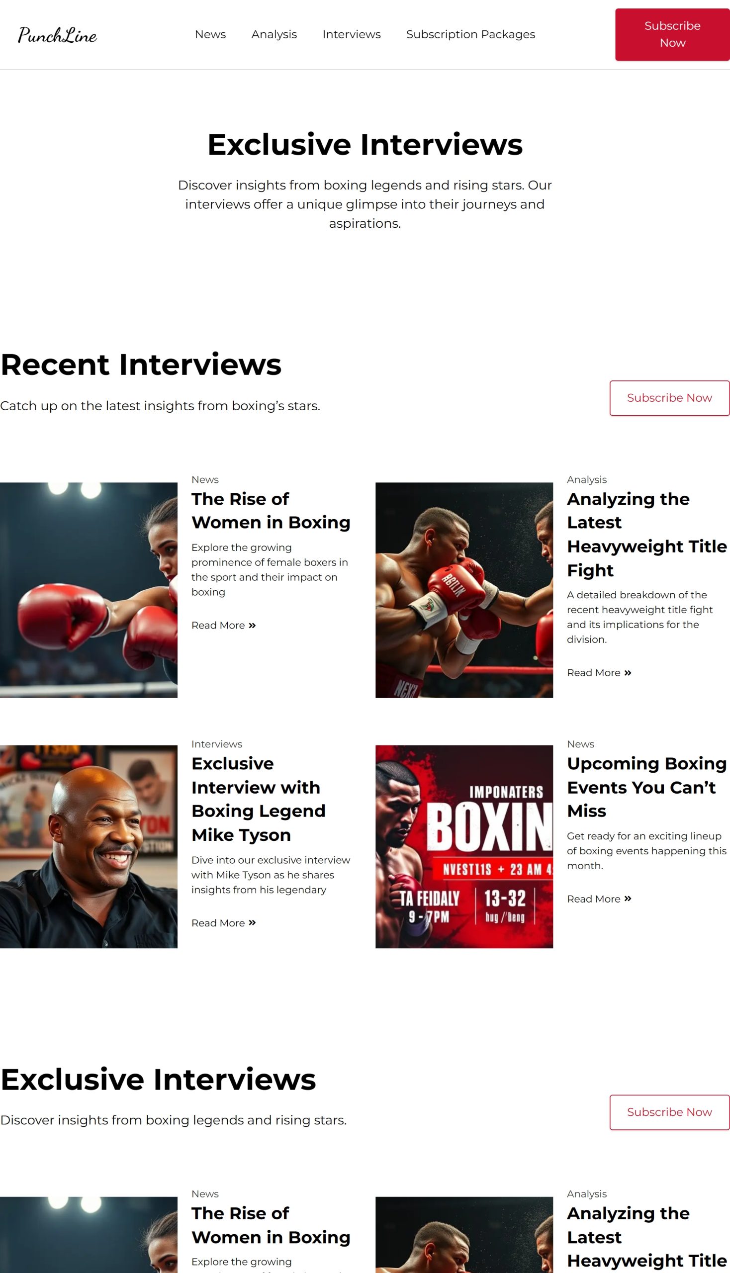 Interviews