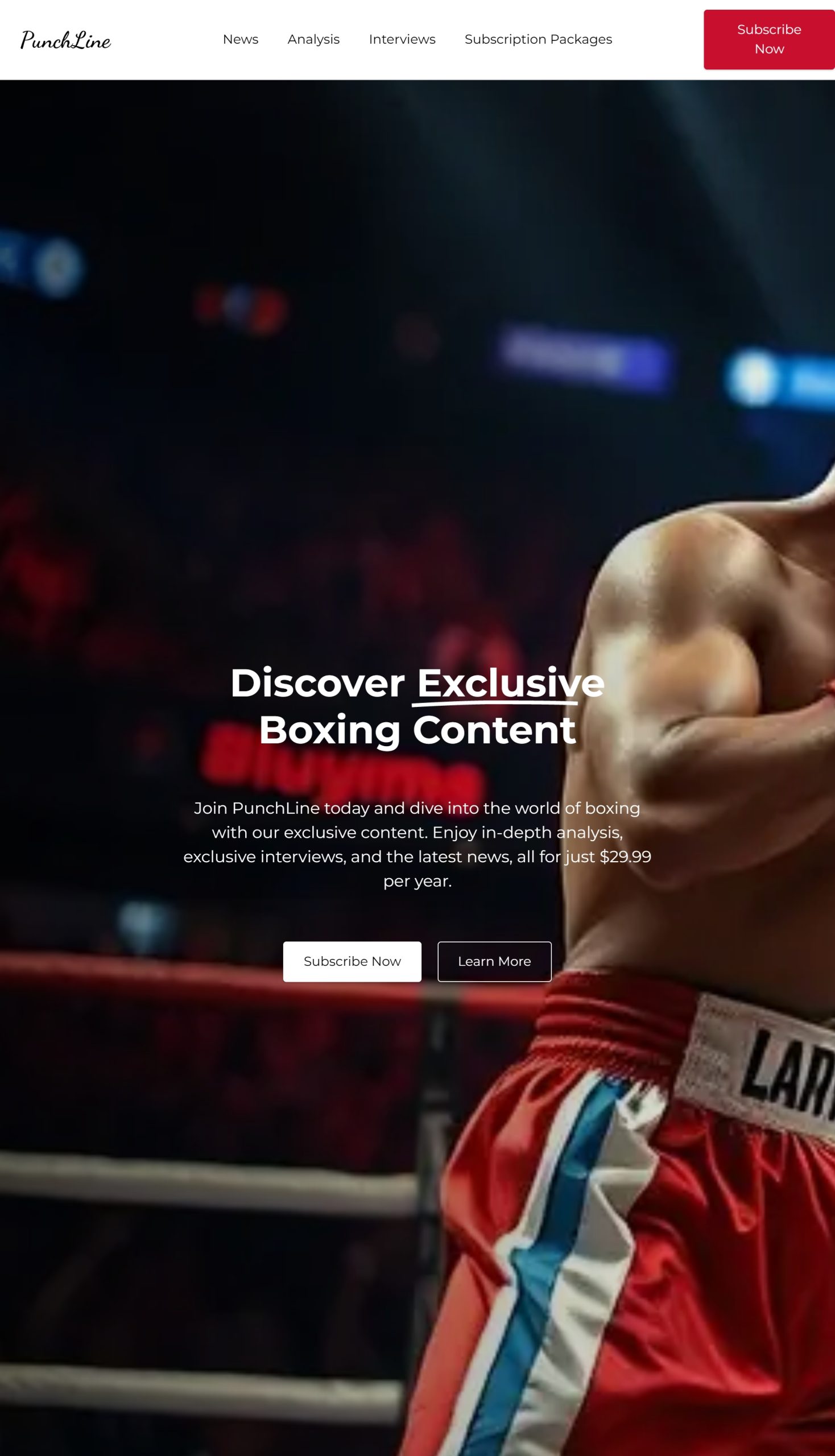 Subscription Packages