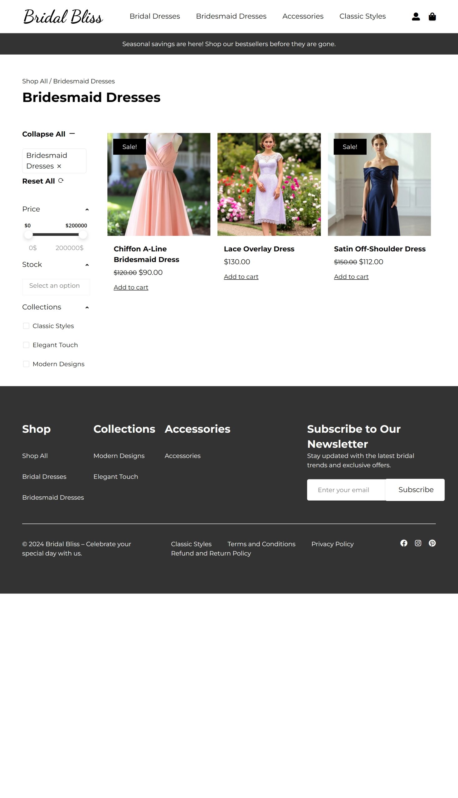 Bridesmaid Dresses