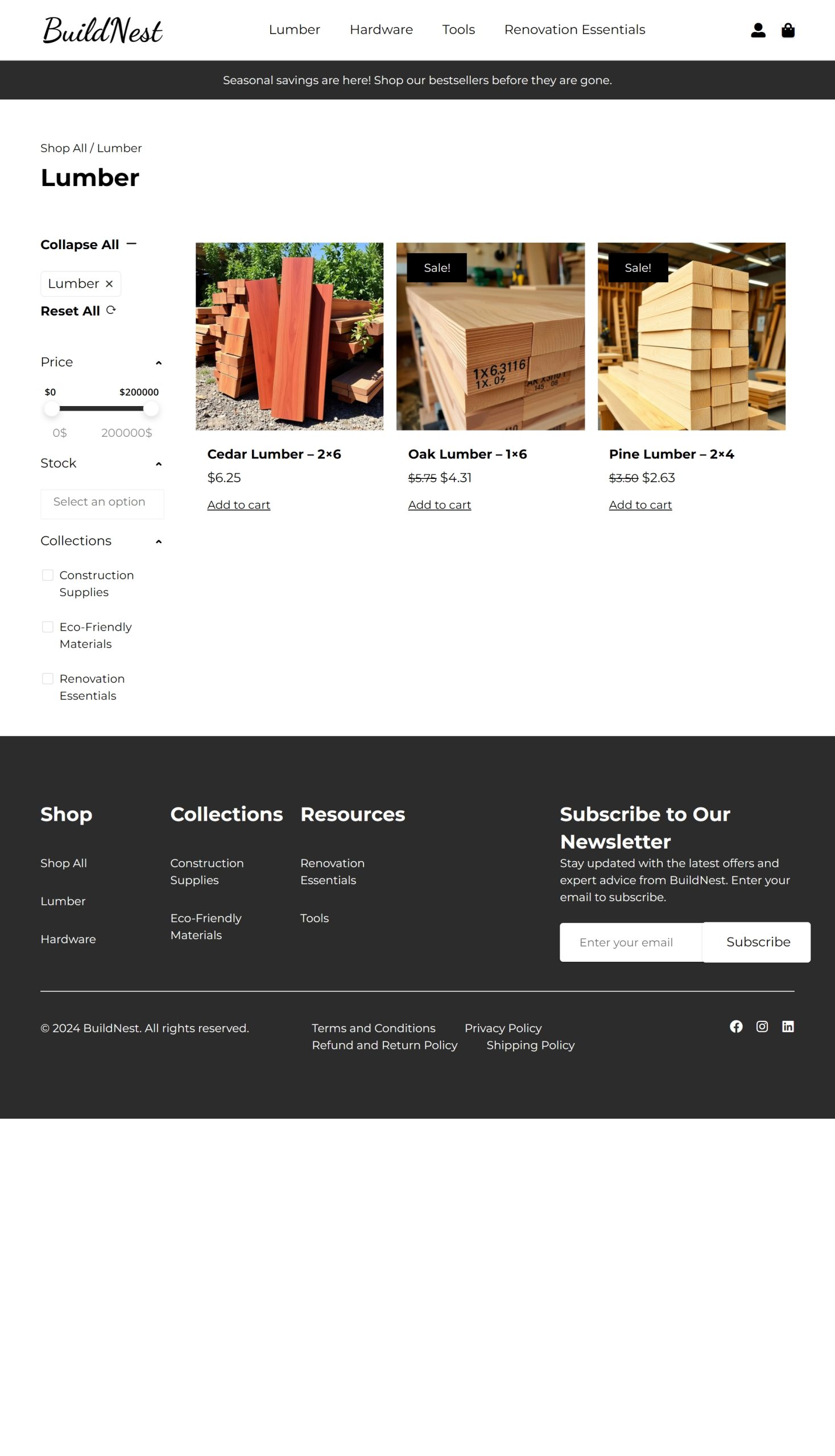 Lumber
