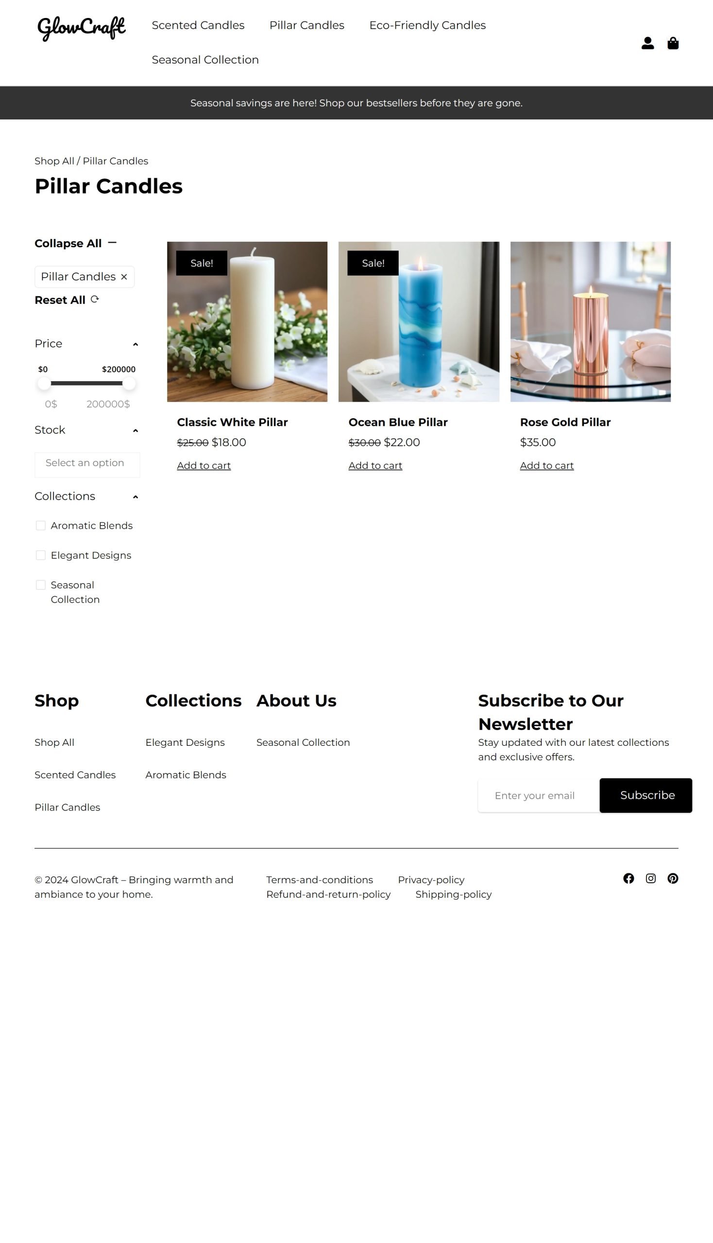 Pillar Candles