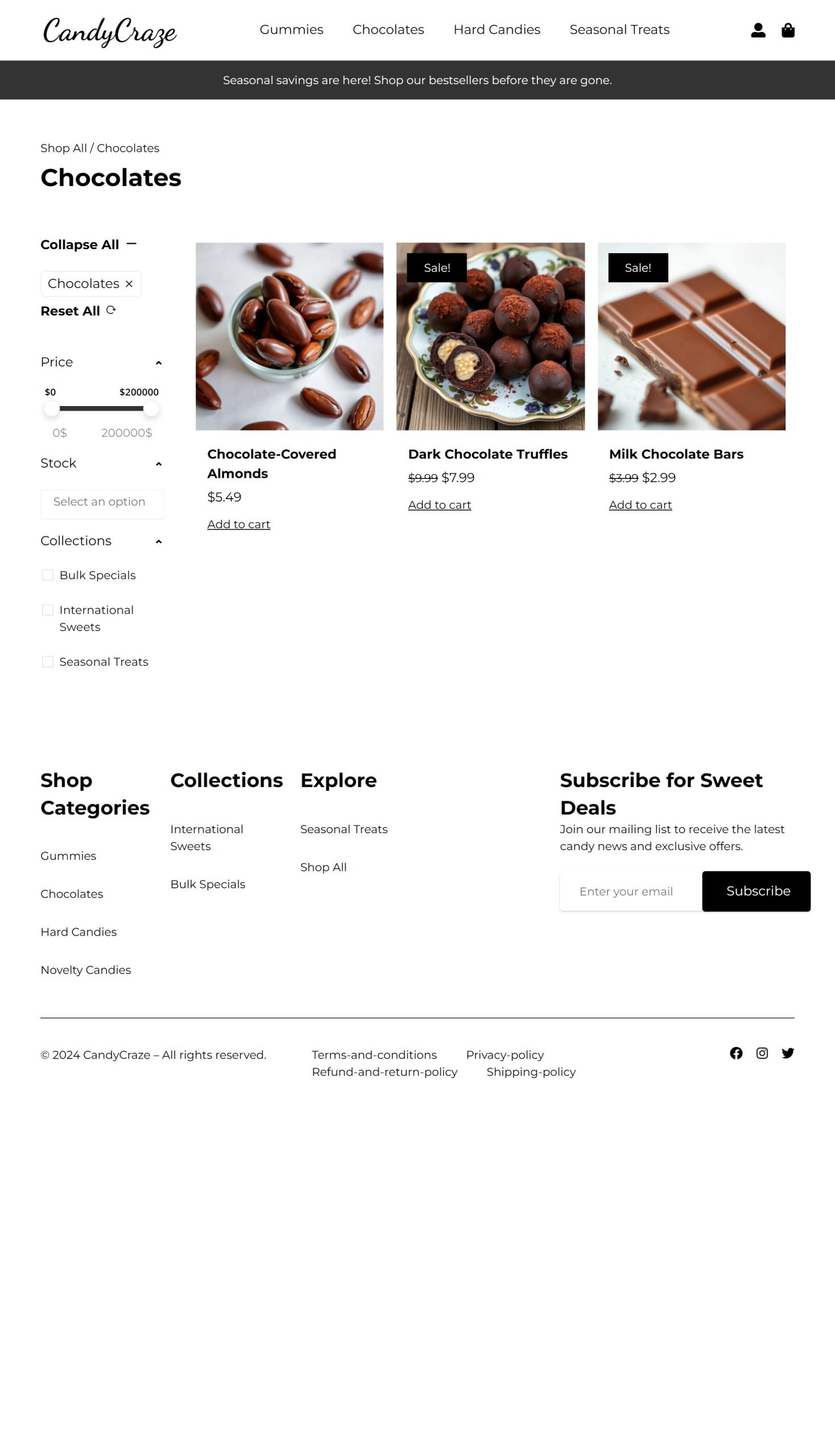 Chocolates